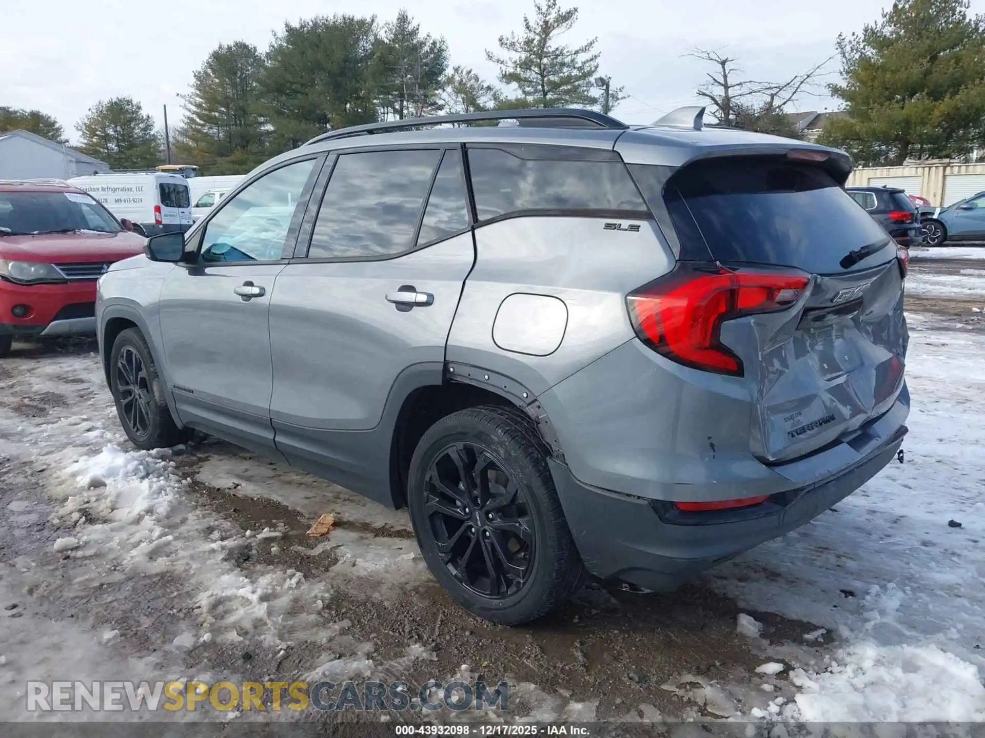 3 fotografías del automóvil dañado 3GKALMEV3ML357175 GMC TERRAIN 2021