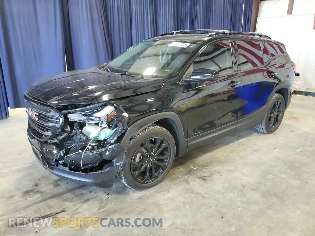 1 Photograph of a damaged car 3GKALMEV3ML388927 GMC TERRAIN 2021