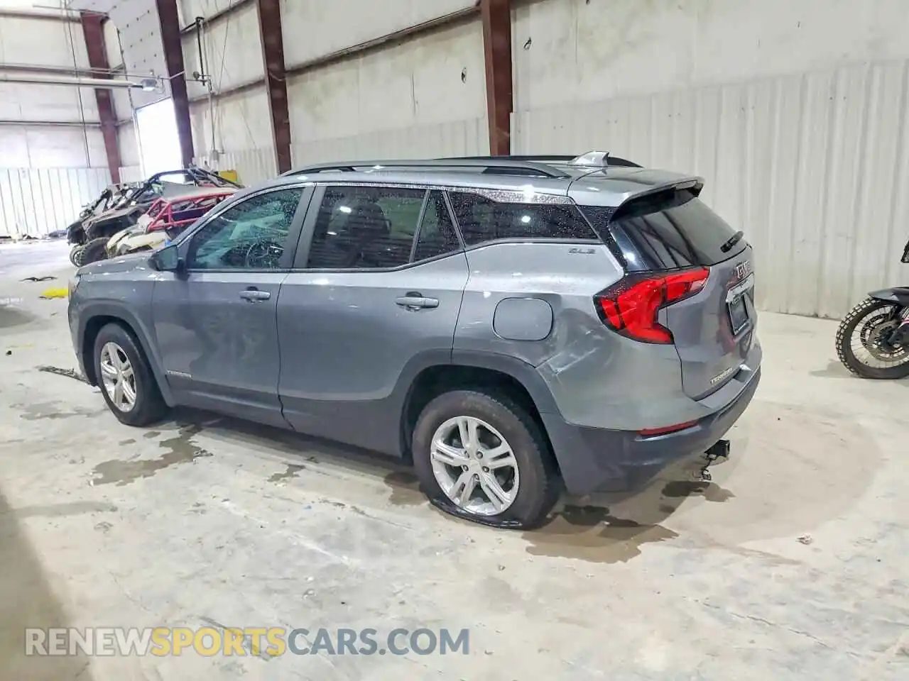2 Photograph of a damaged car 3GKALMEV3ML393576 GMC TERRAIN 2021
