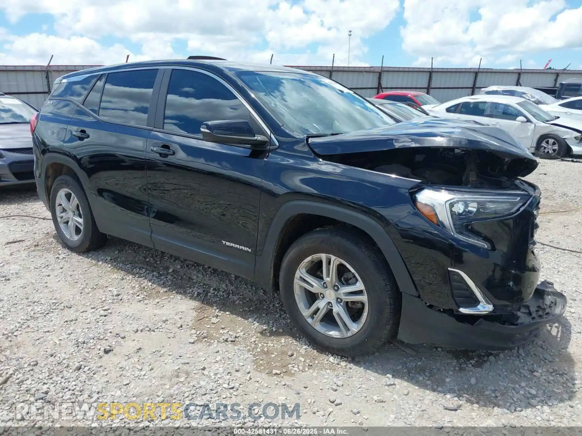 1 Photograph of a damaged car 3GKALMEV3ML396946 GMC TERRAIN 2021