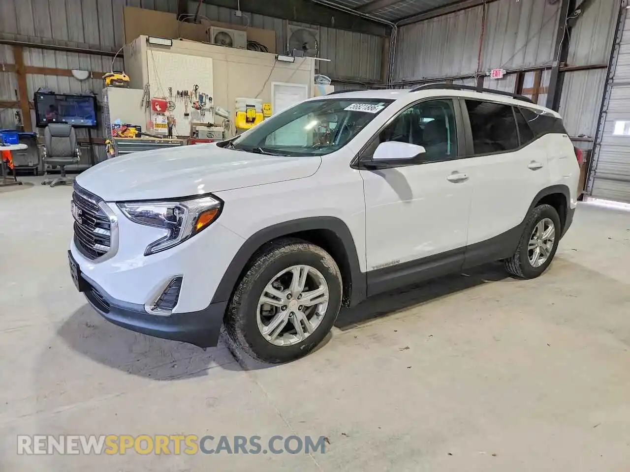 1 Фотография поврежденного автомобиля 3GKALMEV4ML346251 GMC TERRAIN 2021