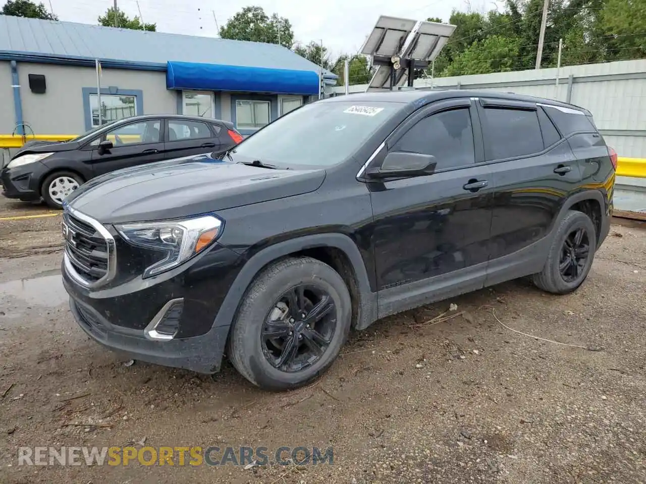 1 Photograph of a damaged car 3GKALMEV4ML383168 GMC TERRAIN 2021