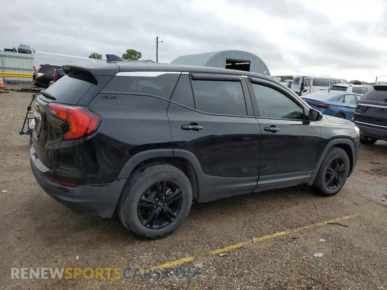 3 Photograph of a damaged car 3GKALMEV4ML383168 GMC TERRAIN 2021