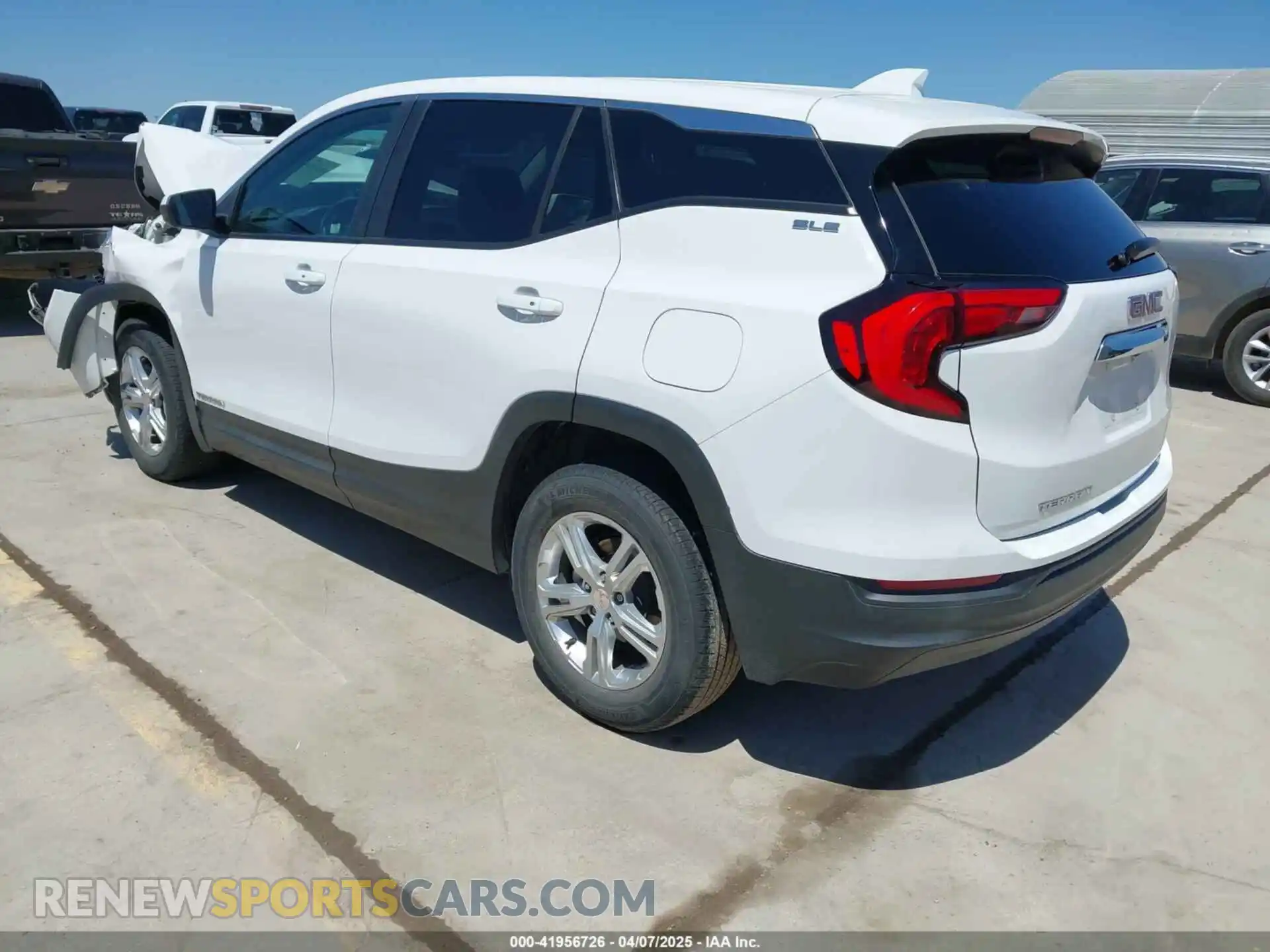 3 Photograph of a damaged car 3GKALMEV5ML305496 GMC TERRAIN 2021