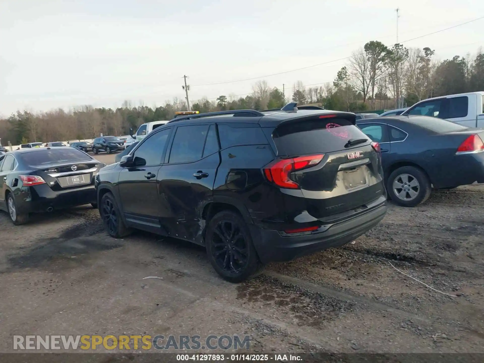 3 Photograph of a damaged car 3GKALMEV5ML322850 GMC TERRAIN 2021