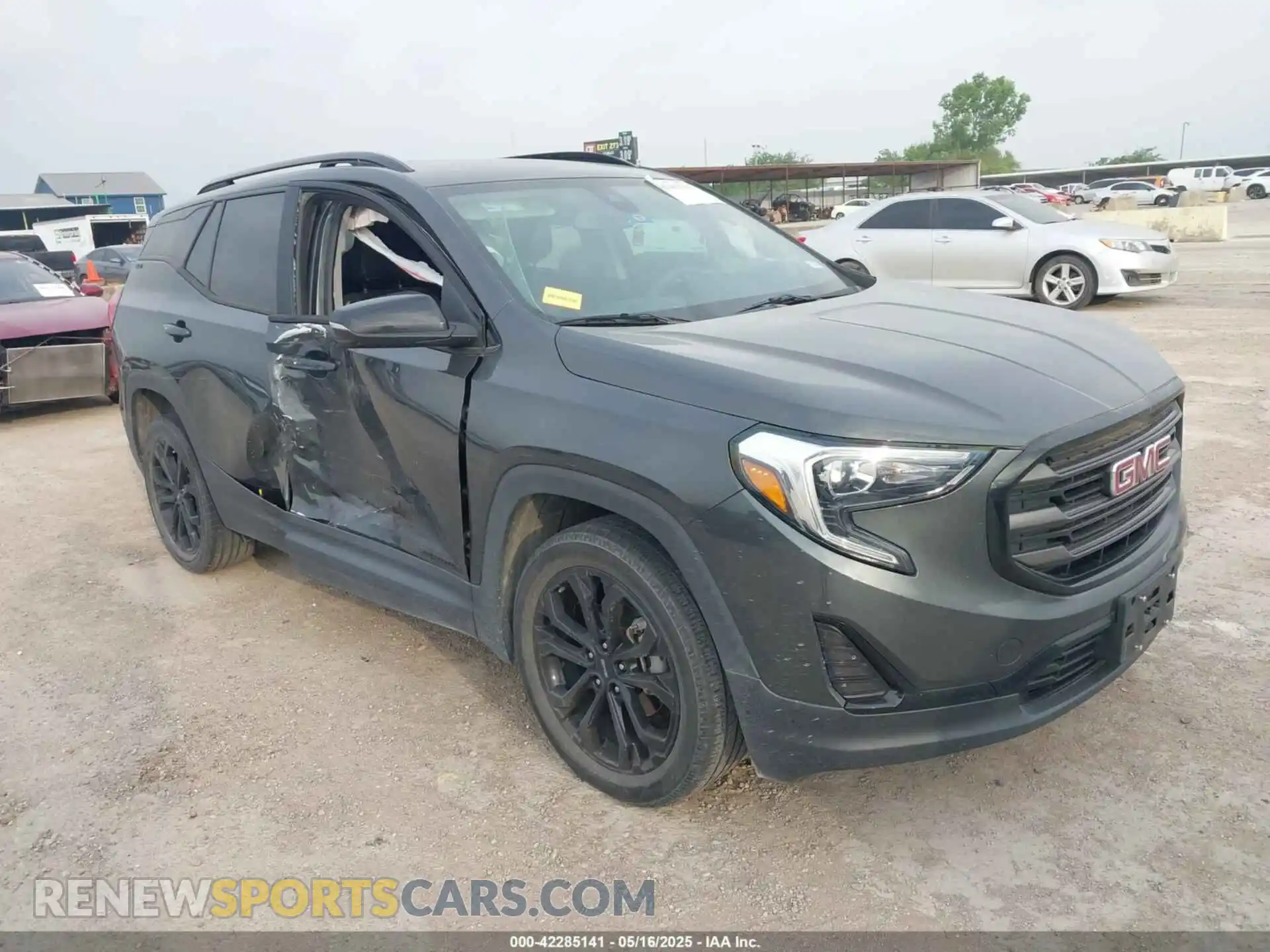 1 Фотография поврежденного автомобиля 3GKALMEV5ML351247 GMC TERRAIN 2021