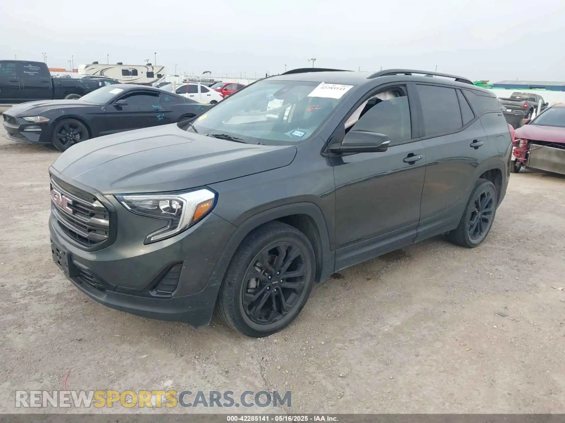 2 Фотография поврежденного автомобиля 3GKALMEV5ML351247 GMC TERRAIN 2021