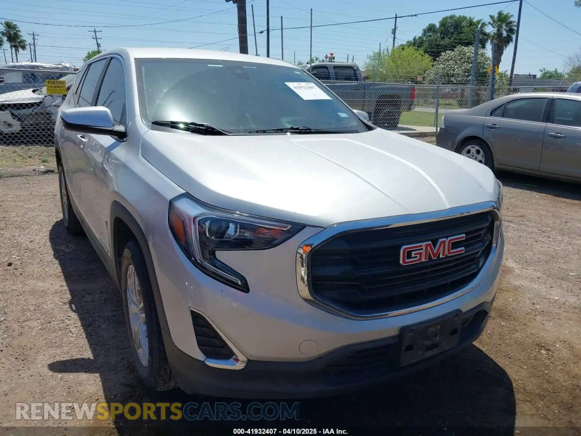 1 Фотография поврежденного автомобиля 3GKALMEV6ML331458 GMC TERRAIN 2021