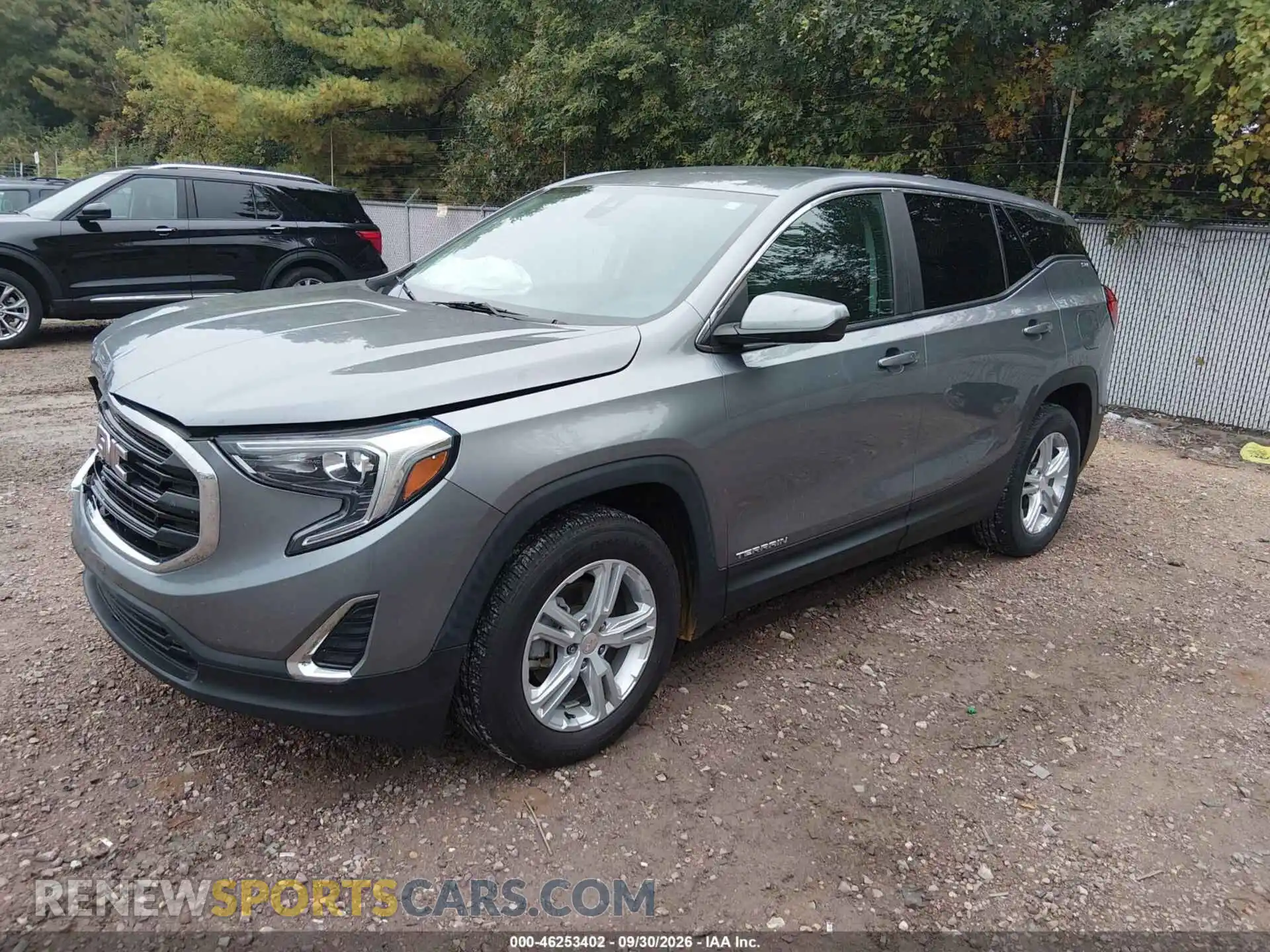 2 fotografías del automóvil dañado 3GKALMEV6ML375265 GMC TERRAIN 2021