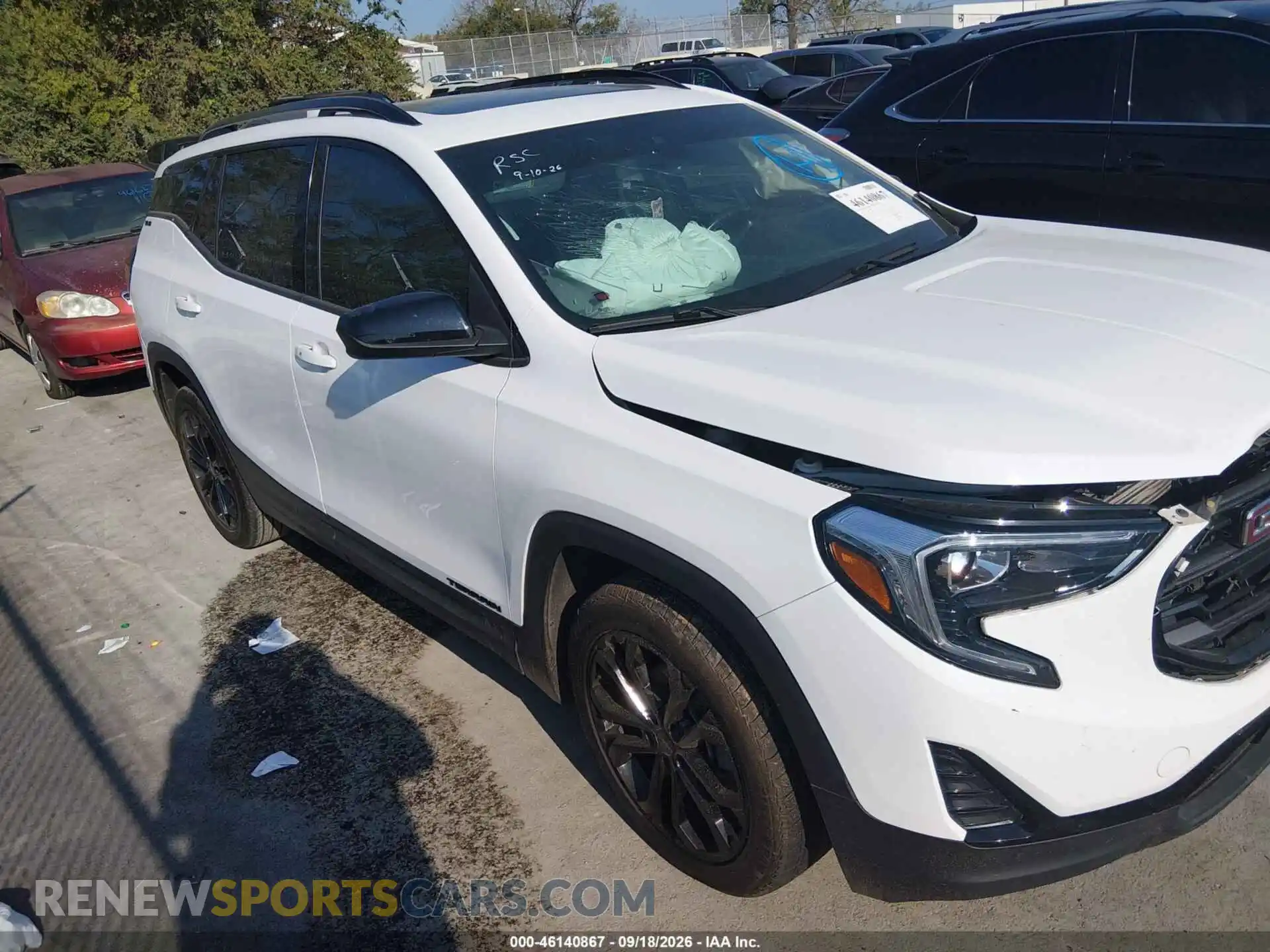 1 Фотография поврежденного автомобиля 3GKALMEV6ML375833 GMC TERRAIN 2021