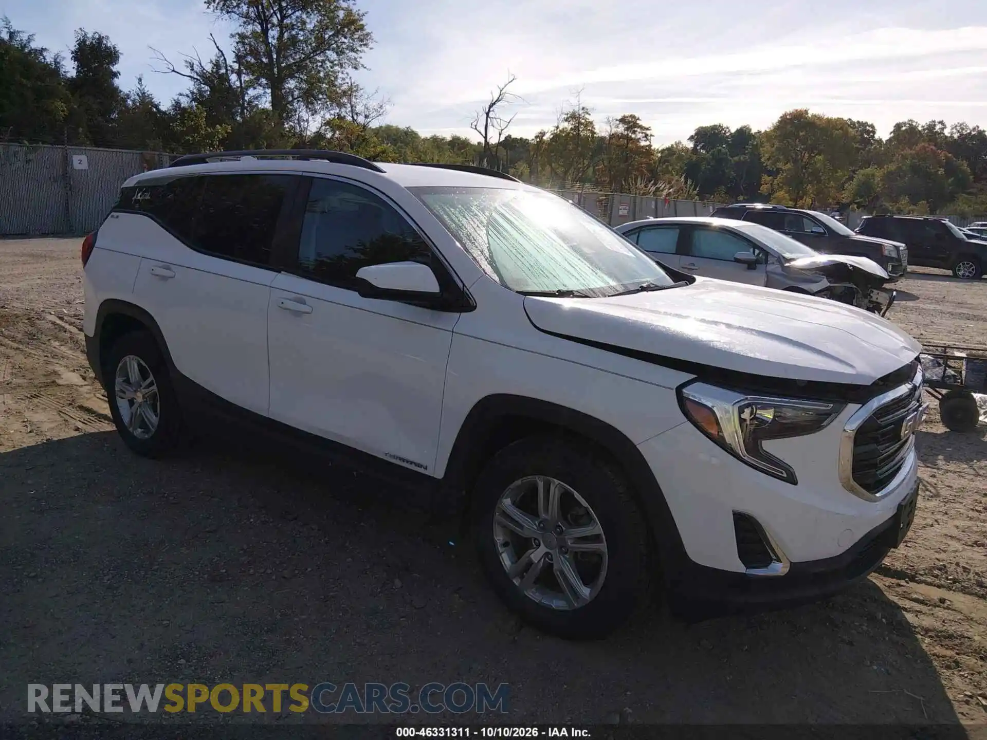 1 fotografías del automóvil dañado 3GKALMEV6ML383902 GMC TERRAIN 2021