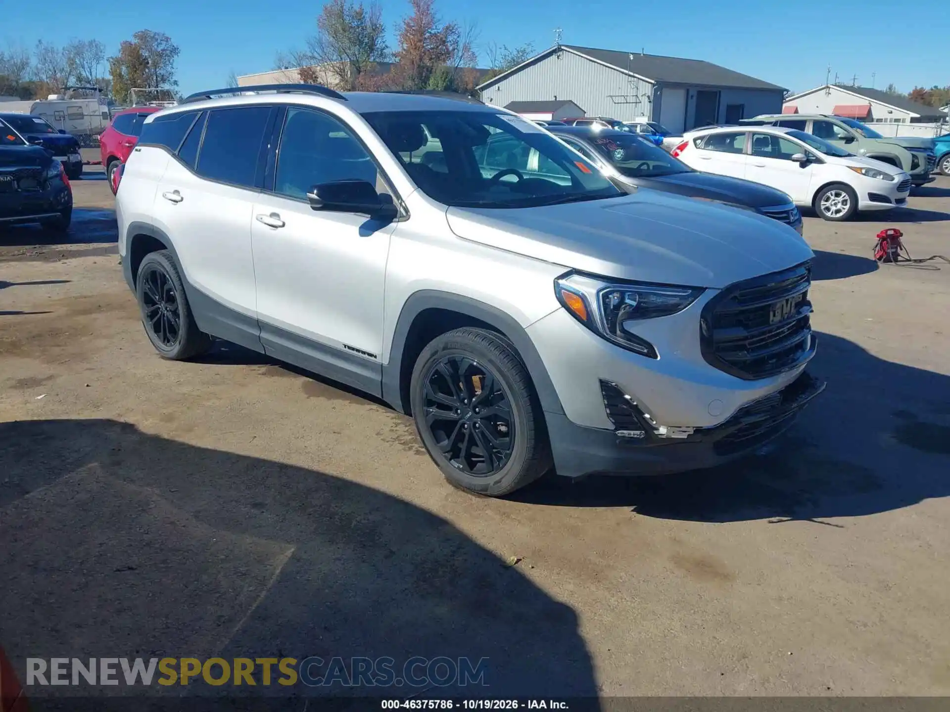 1 Photograph of a damaged car 3GKALMEV6ML387500 GMC TERRAIN 2021