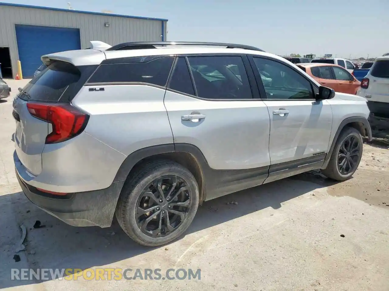 3 Photograph of a damaged car 3GKALMEV6ML399355 GMC TERRAIN 2021