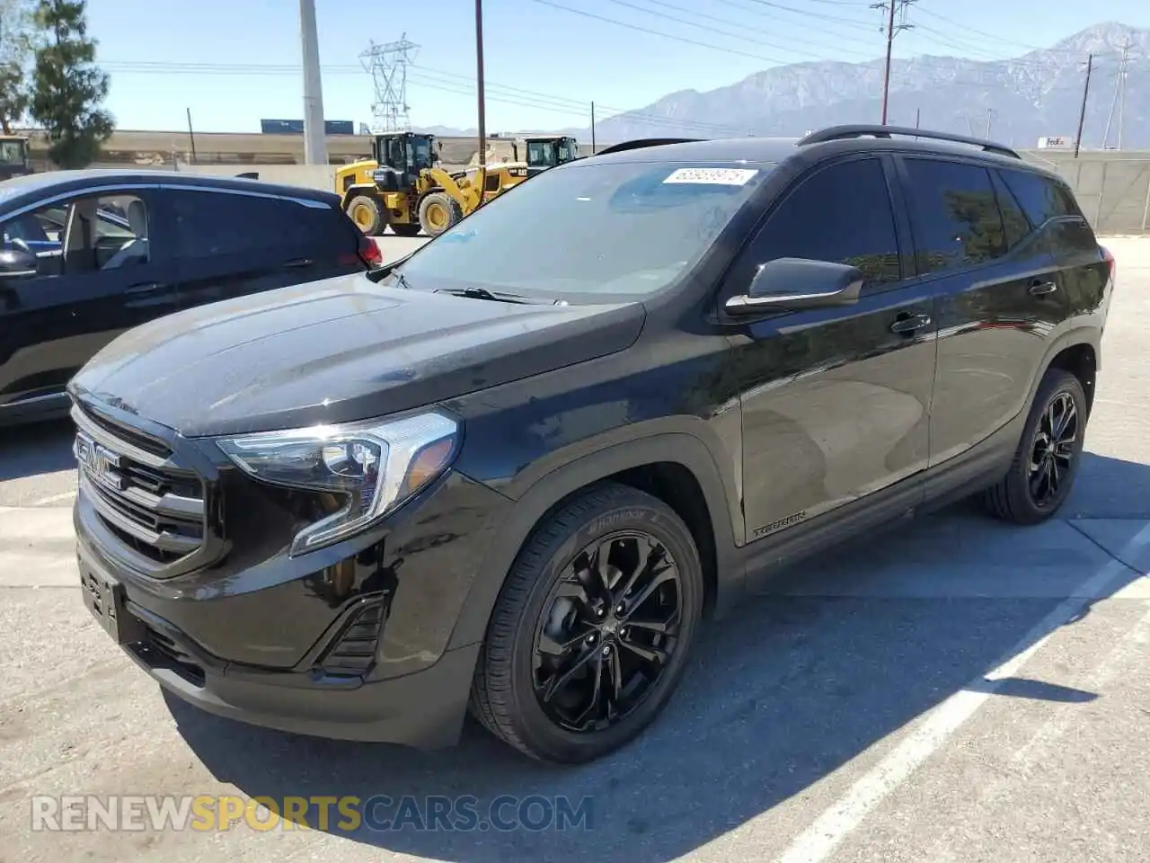 1 Photograph of a damaged car 3GKALMEV7ML308433 GMC TERRAIN 2021