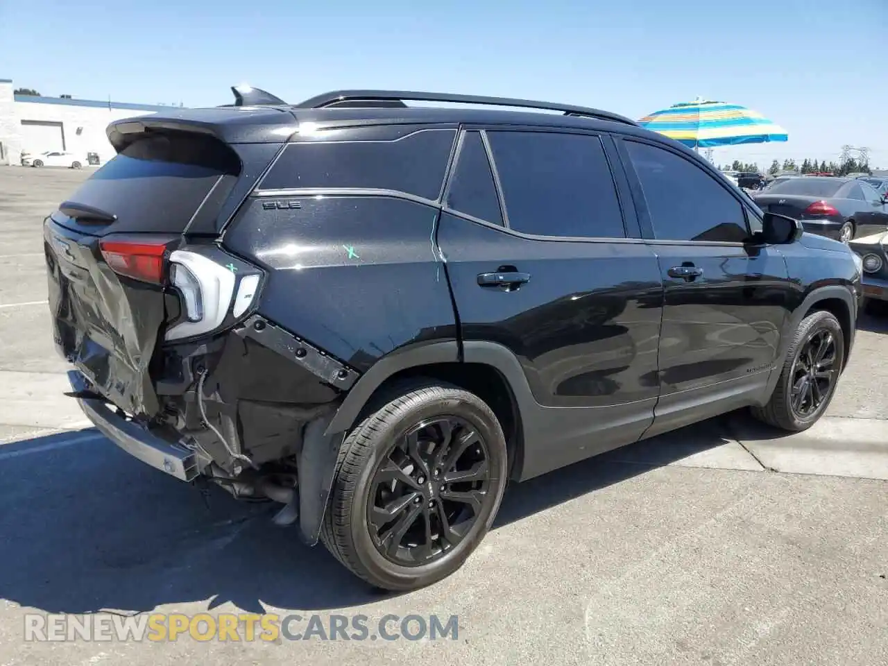 3 Photograph of a damaged car 3GKALMEV7ML308433 GMC TERRAIN 2021