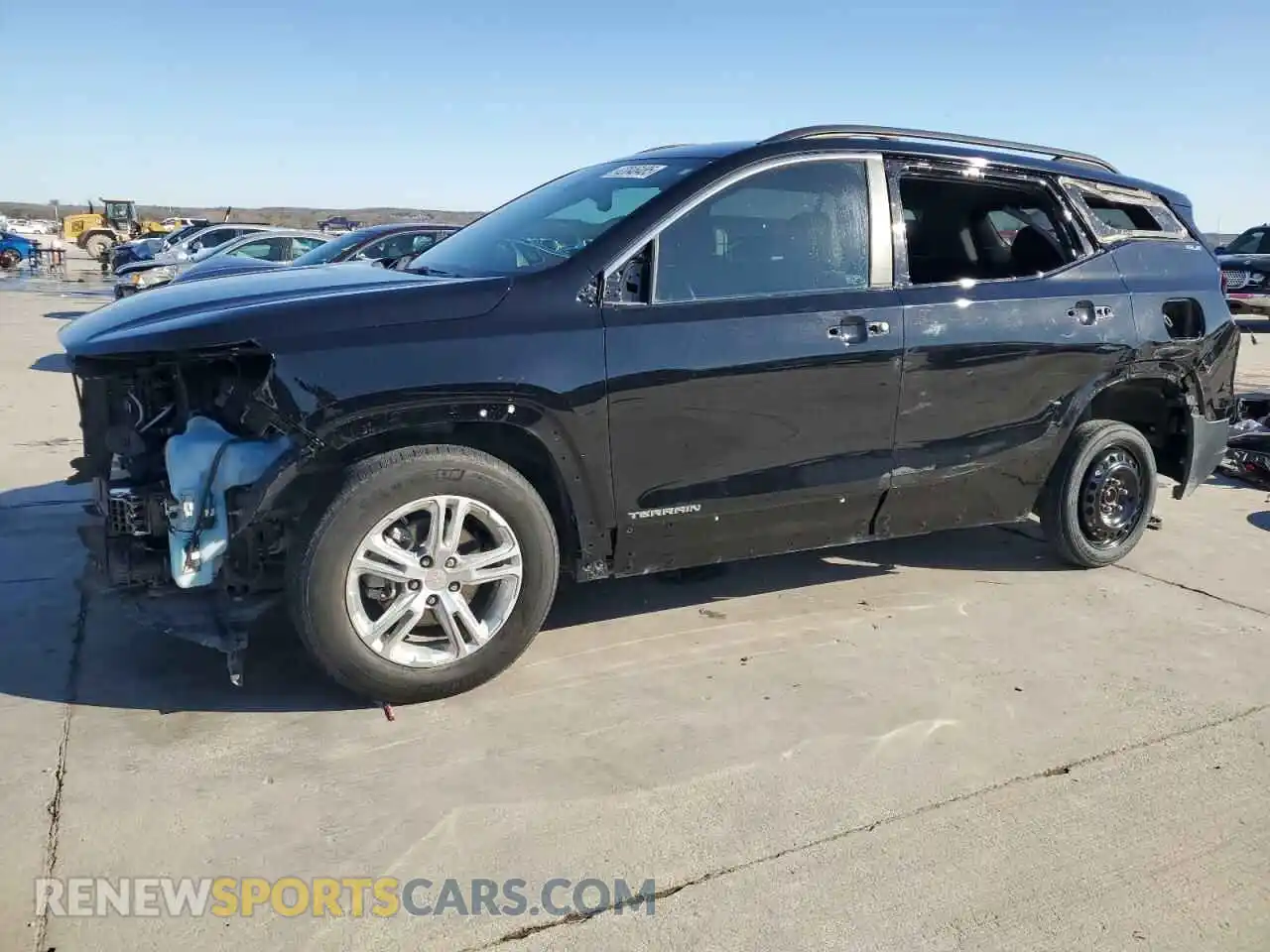 1 Photograph of a damaged car 3GKALMEV7ML313020 GMC TERRAIN 2021