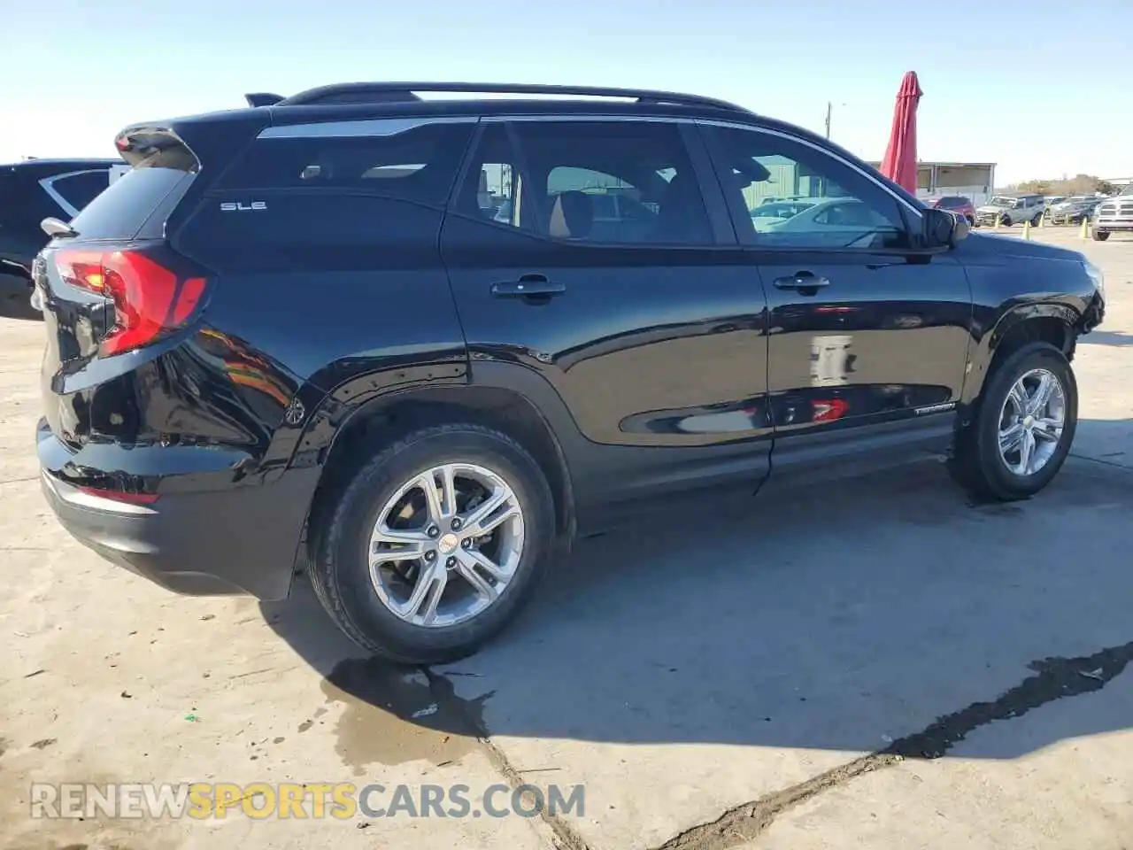 3 Photograph of a damaged car 3GKALMEV7ML313020 GMC TERRAIN 2021