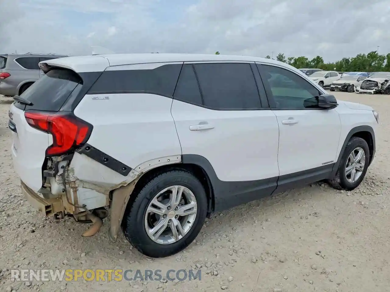 3 Photograph of a damaged car 3GKALMEV7ML320291 GMC TERRAIN 2021