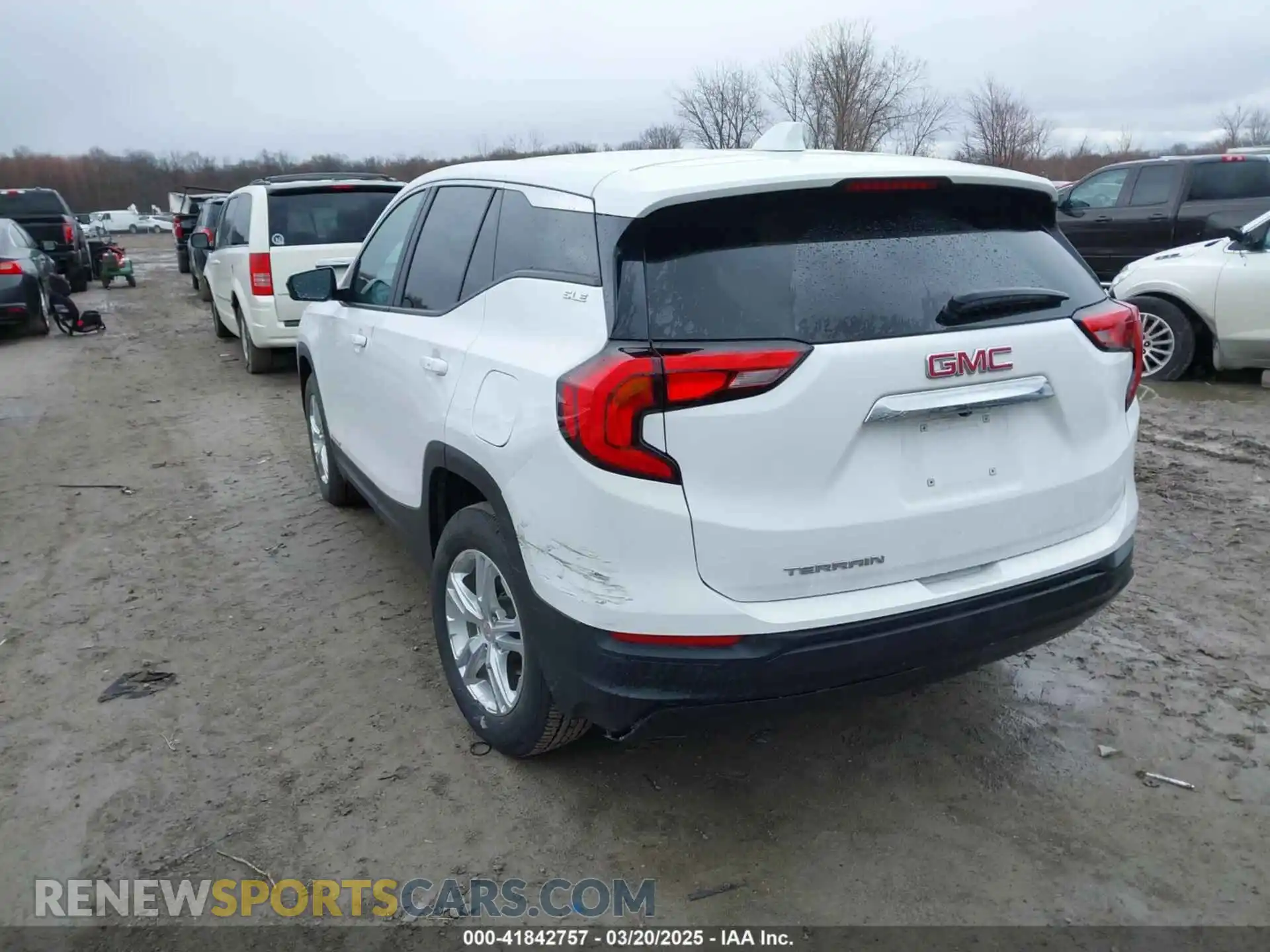 3 Photograph of a damaged car 3GKALMEV7ML337964 GMC TERRAIN 2021