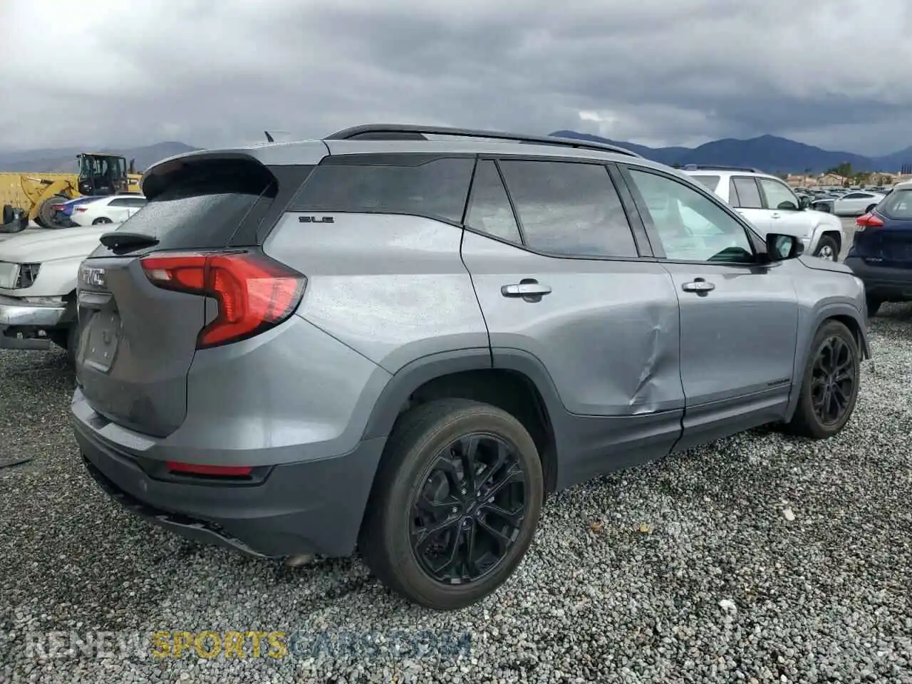 3 Photograph of a damaged car 3GKALMEV7ML362606 GMC TERRAIN 2021