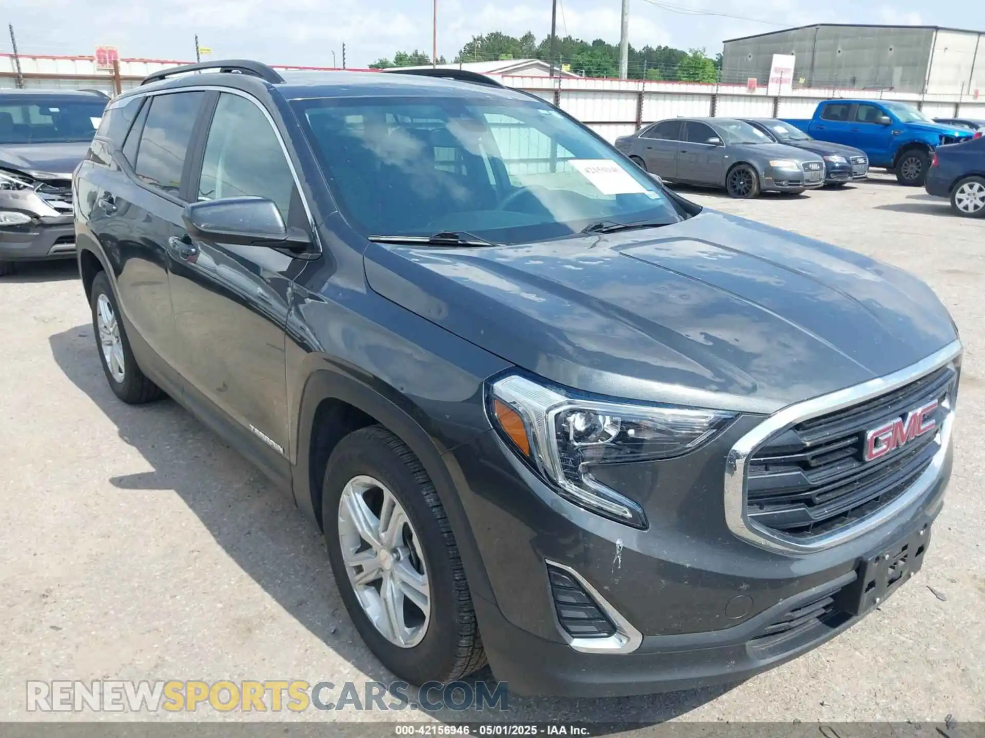 1 Photograph of a damaged car 3GKALMEV7ML376148 GMC TERRAIN 2021