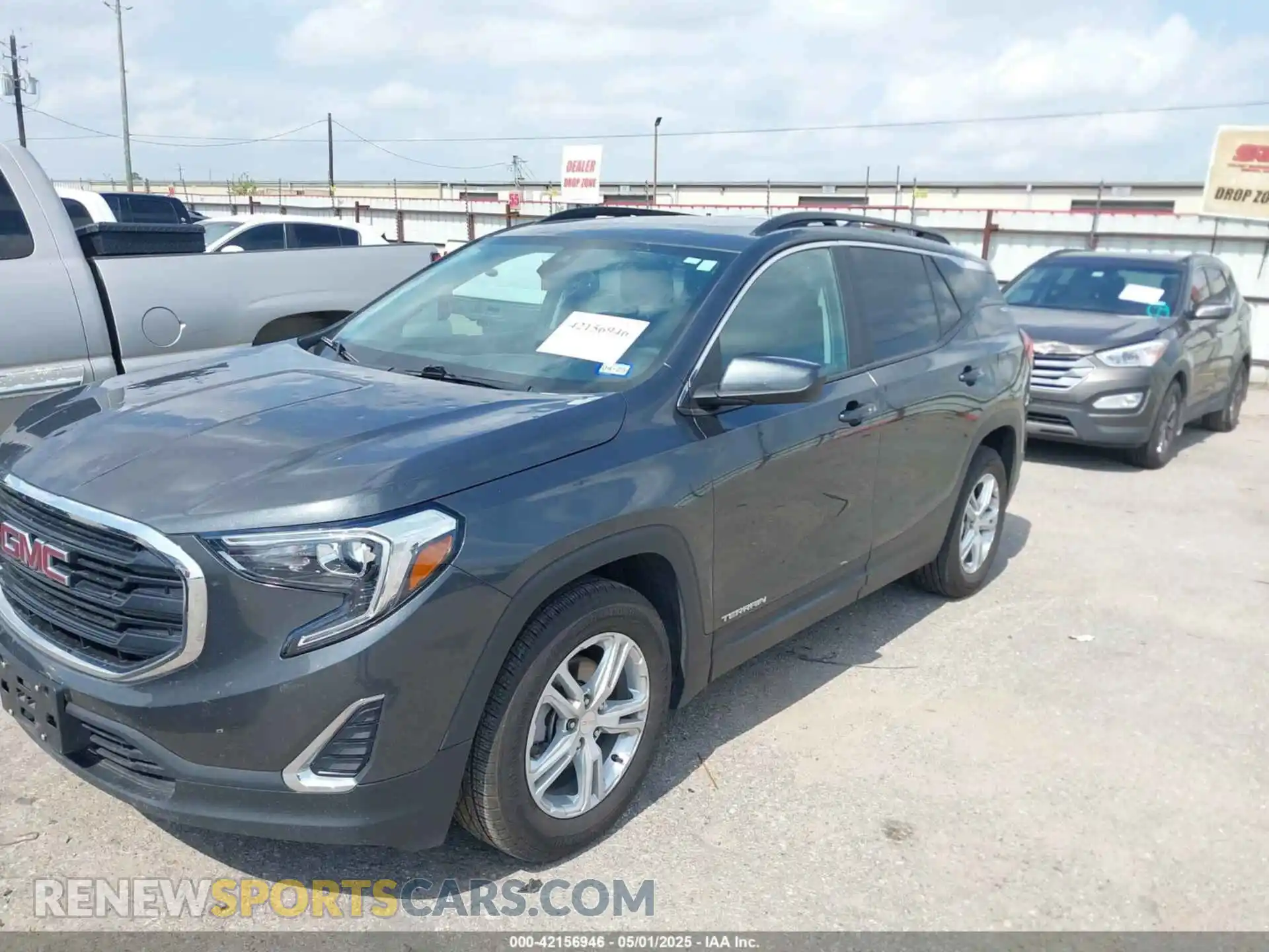 2 Photograph of a damaged car 3GKALMEV7ML376148 GMC TERRAIN 2021
