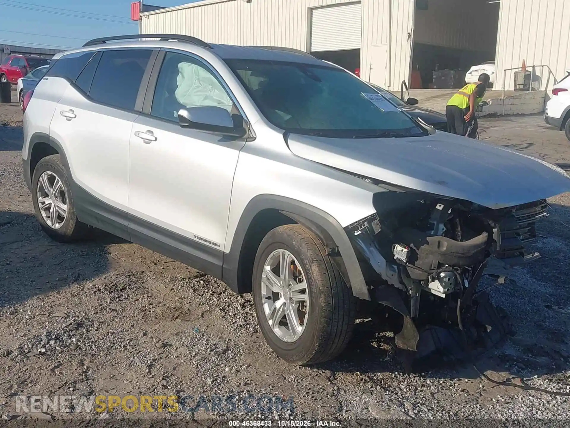 1 Фотография поврежденного автомобиля 3GKALMEV7ML396044 GMC TERRAIN 2021