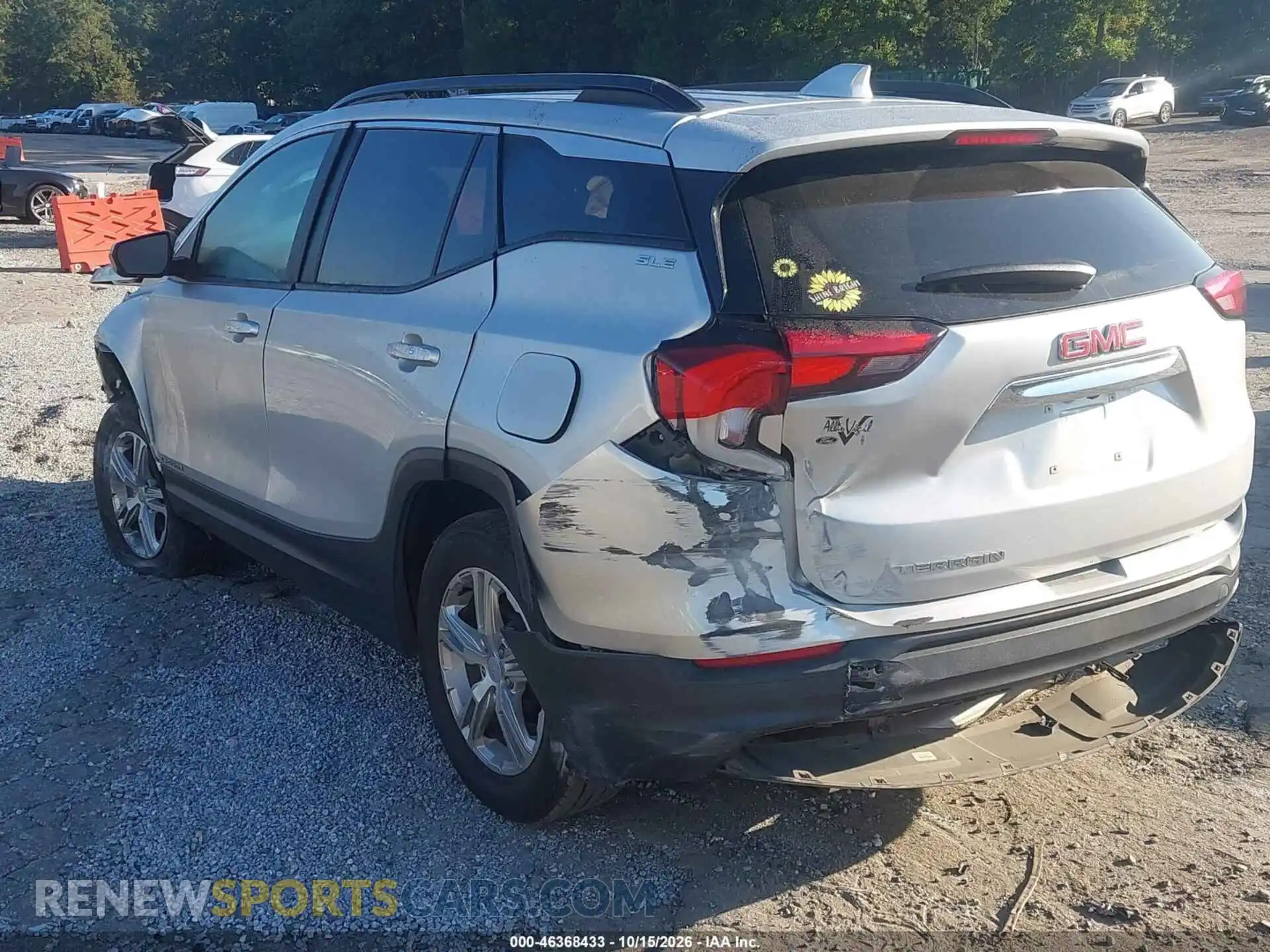 3 Фотография поврежденного автомобиля 3GKALMEV7ML396044 GMC TERRAIN 2021