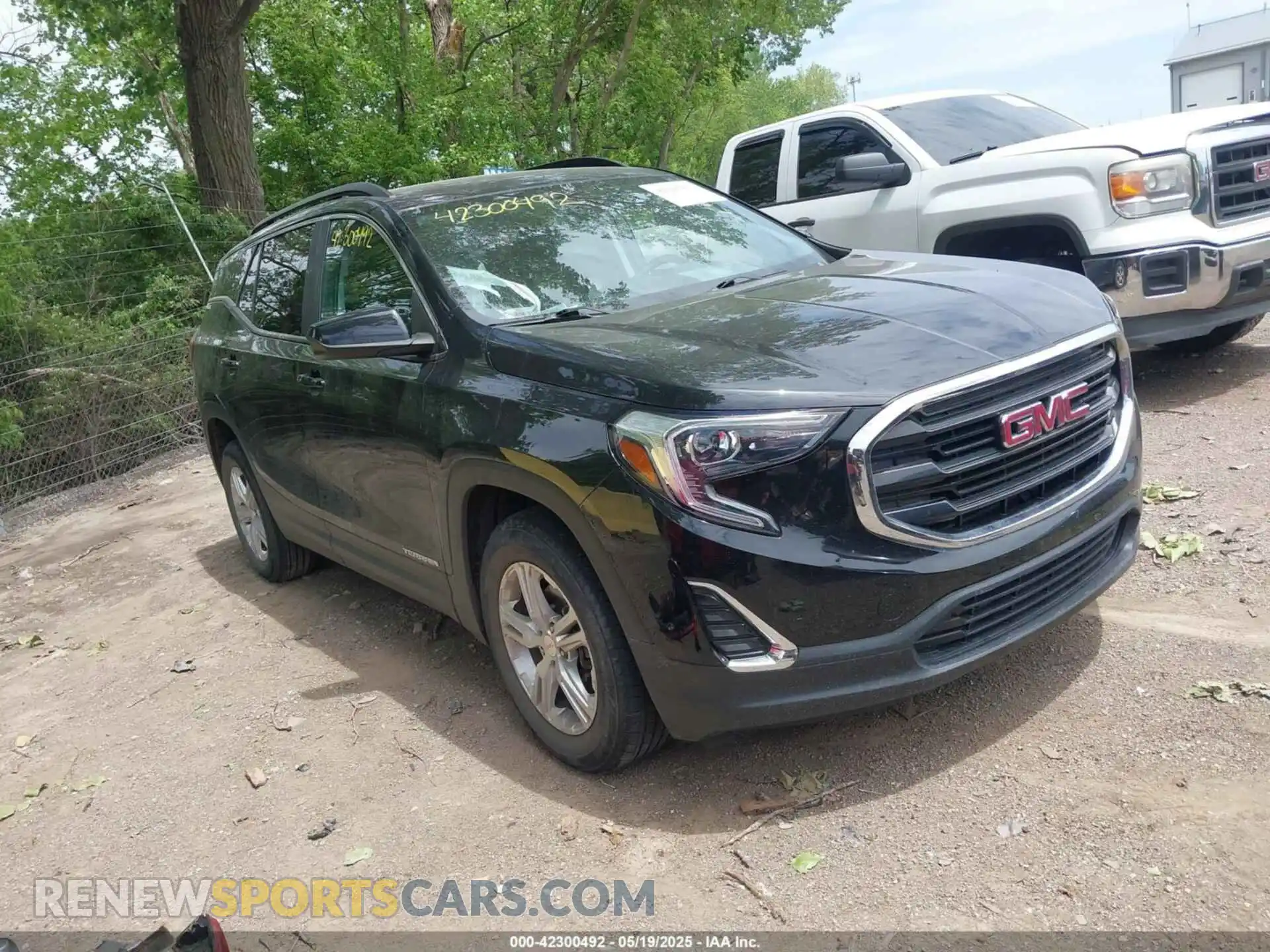 1 Photograph of a damaged car 3GKALMEV7ML399980 GMC TERRAIN 2021