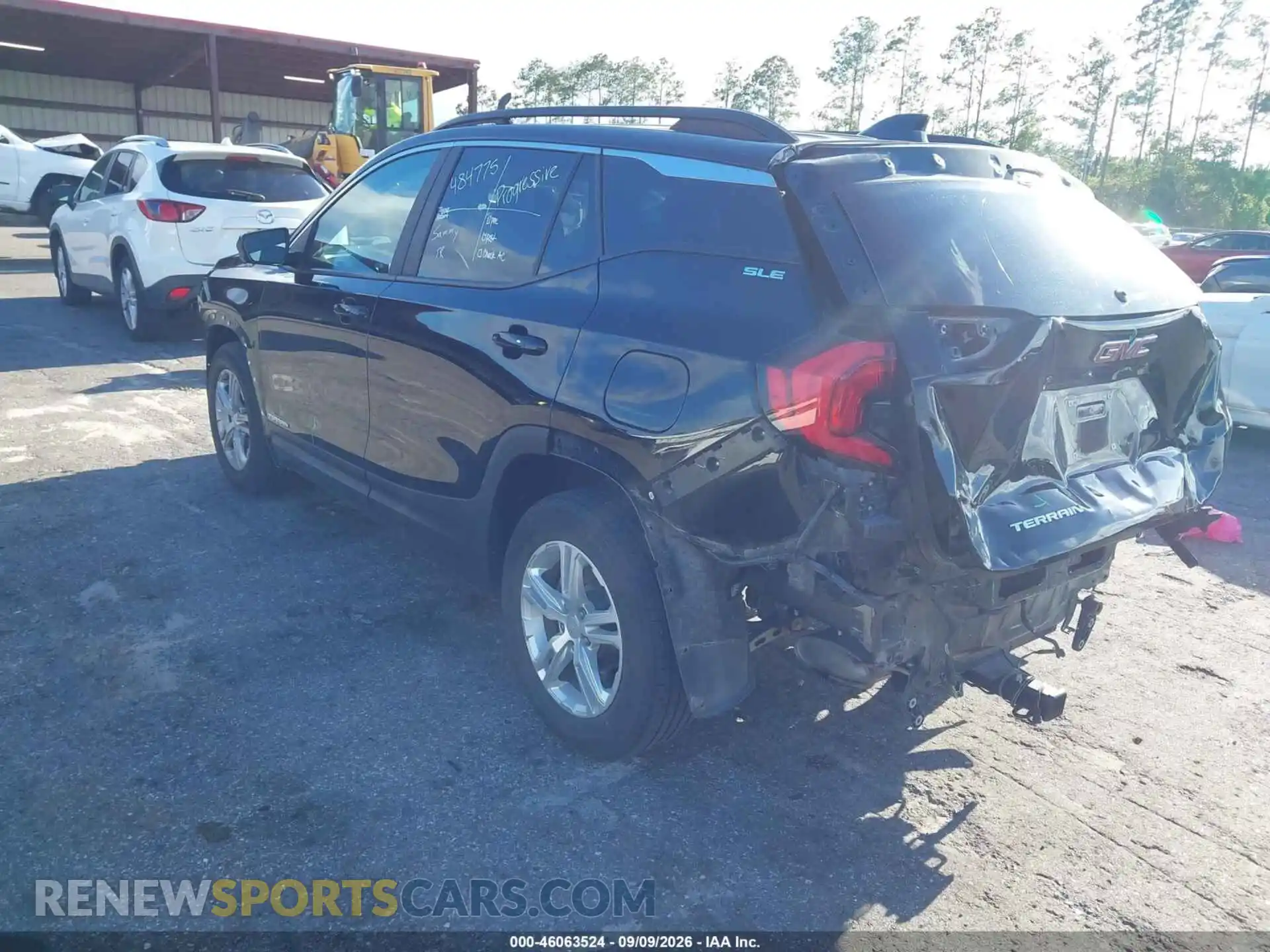 3 Photograph of a damaged car 3GKALMEV8ML300518 GMC TERRAIN 2021