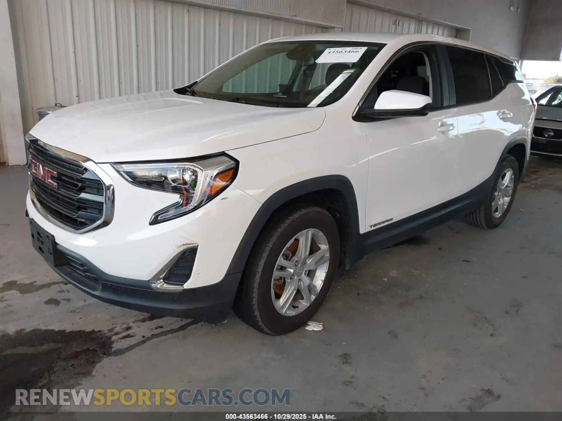2 Photograph of a damaged car 3GKALMEV8ML328819 GMC TERRAIN 2021