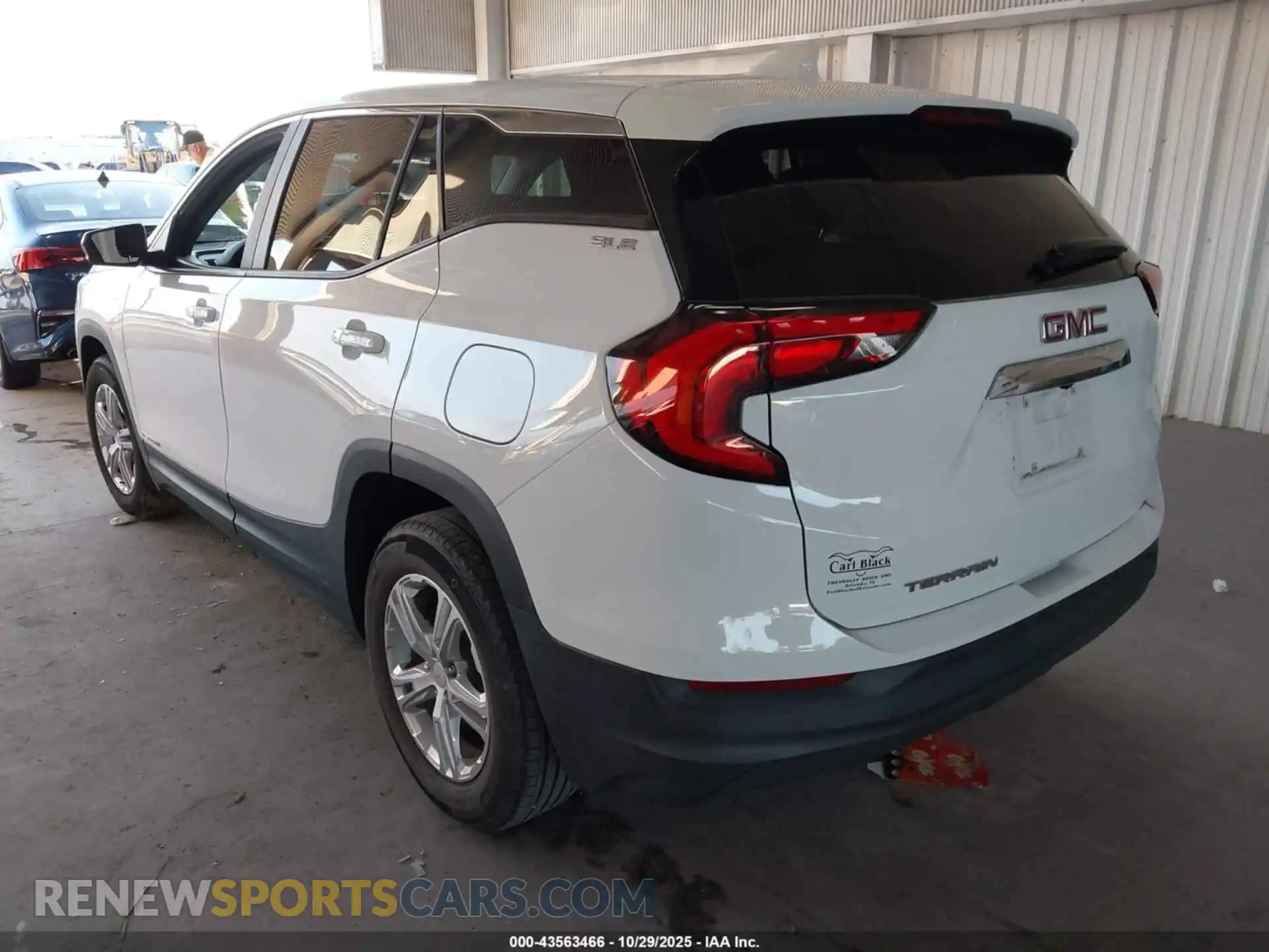 3 Photograph of a damaged car 3GKALMEV8ML328819 GMC TERRAIN 2021