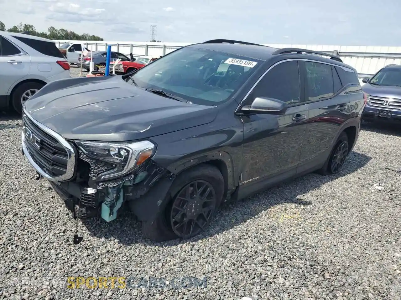 1 fotografías del automóvil dañado 3GKALMEV8ML332661 GMC TERRAIN 2021