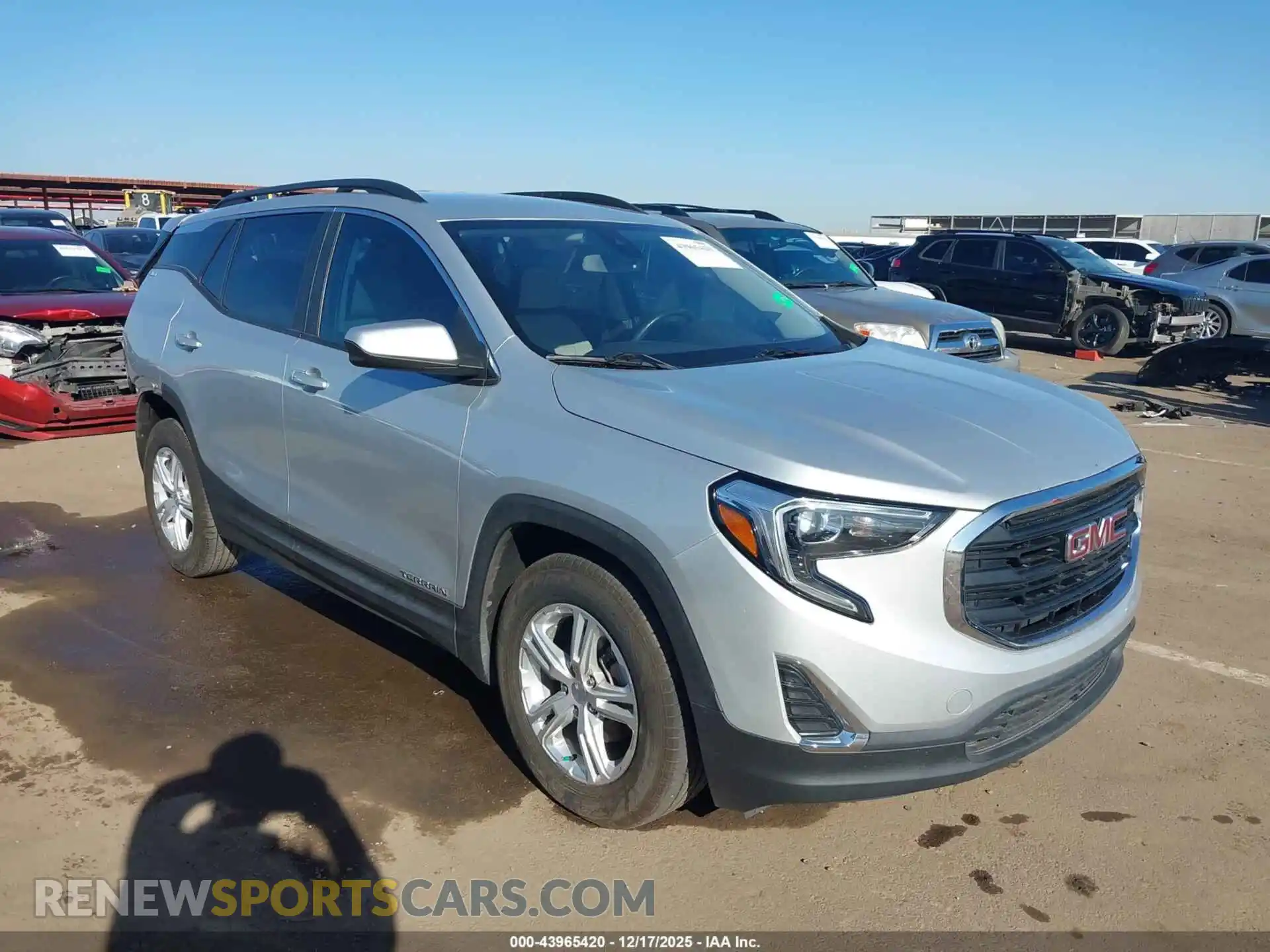 1 Фотография поврежденного автомобиля 3GKALMEV8ML336824 GMC TERRAIN 2021