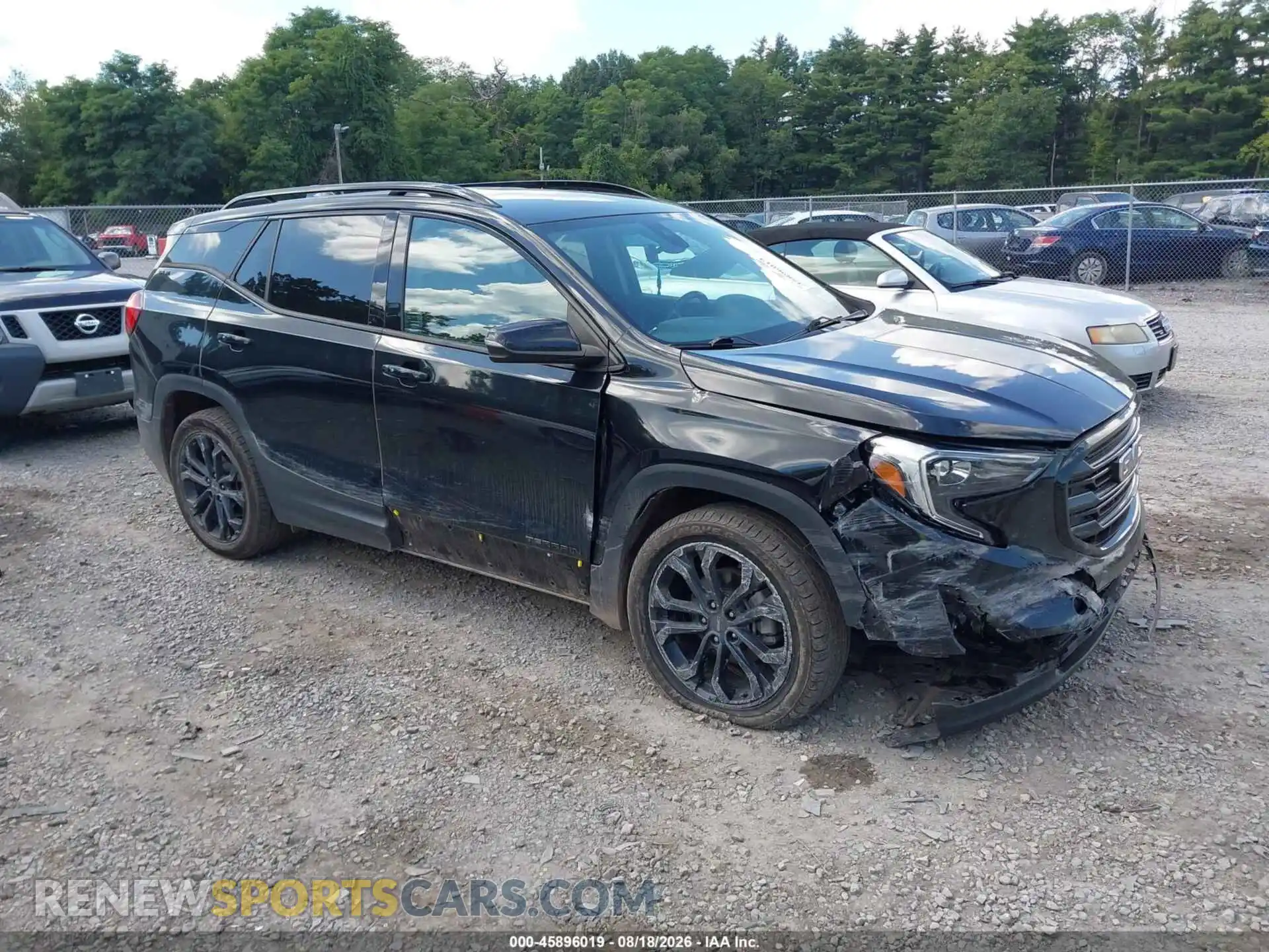 1 Фотография поврежденного автомобиля 3GKALMEV8ML349623 GMC TERRAIN 2021