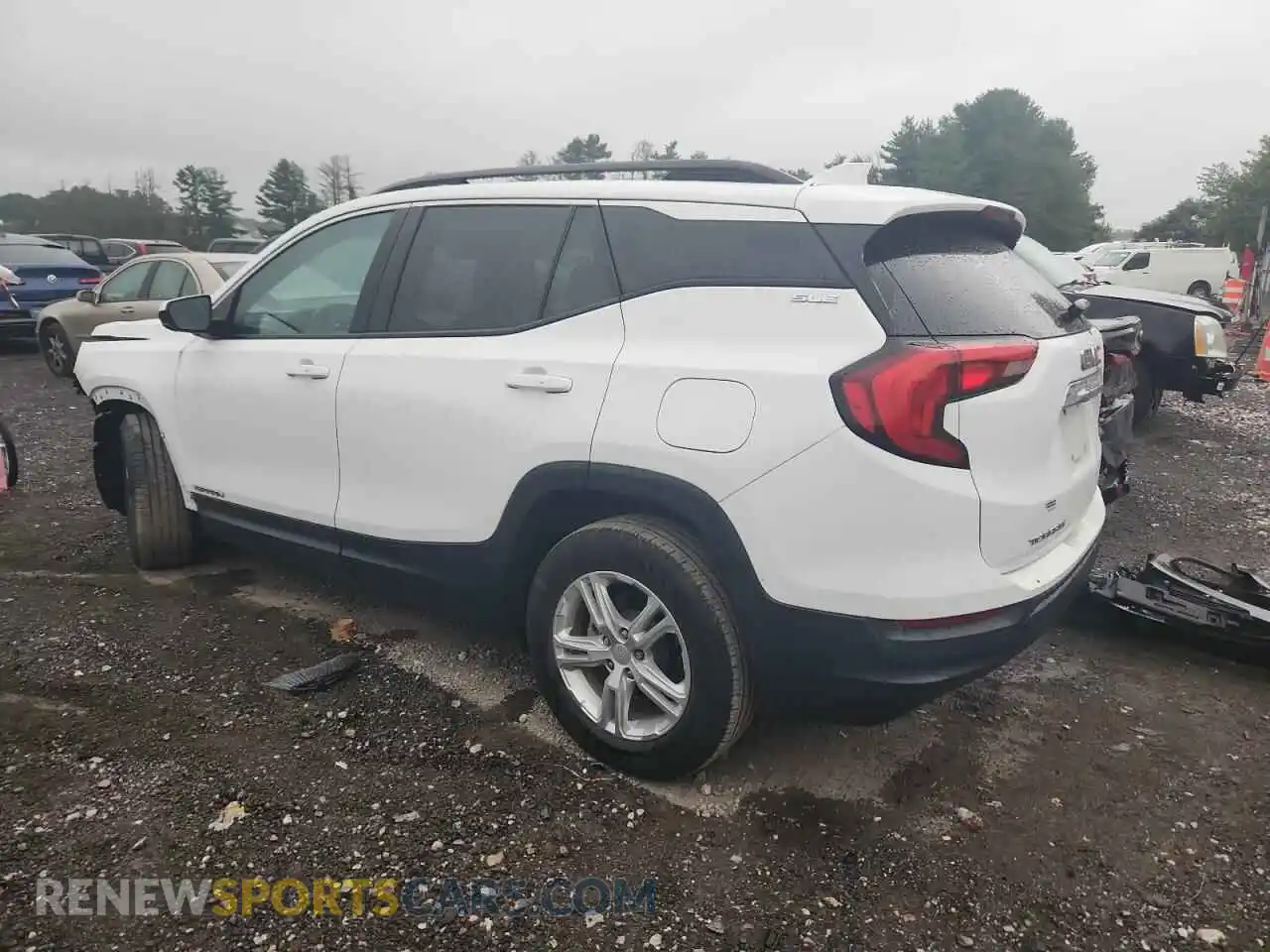 2 Photograph of a damaged car 3GKALMEV8ML389460 GMC TERRAIN 2021
