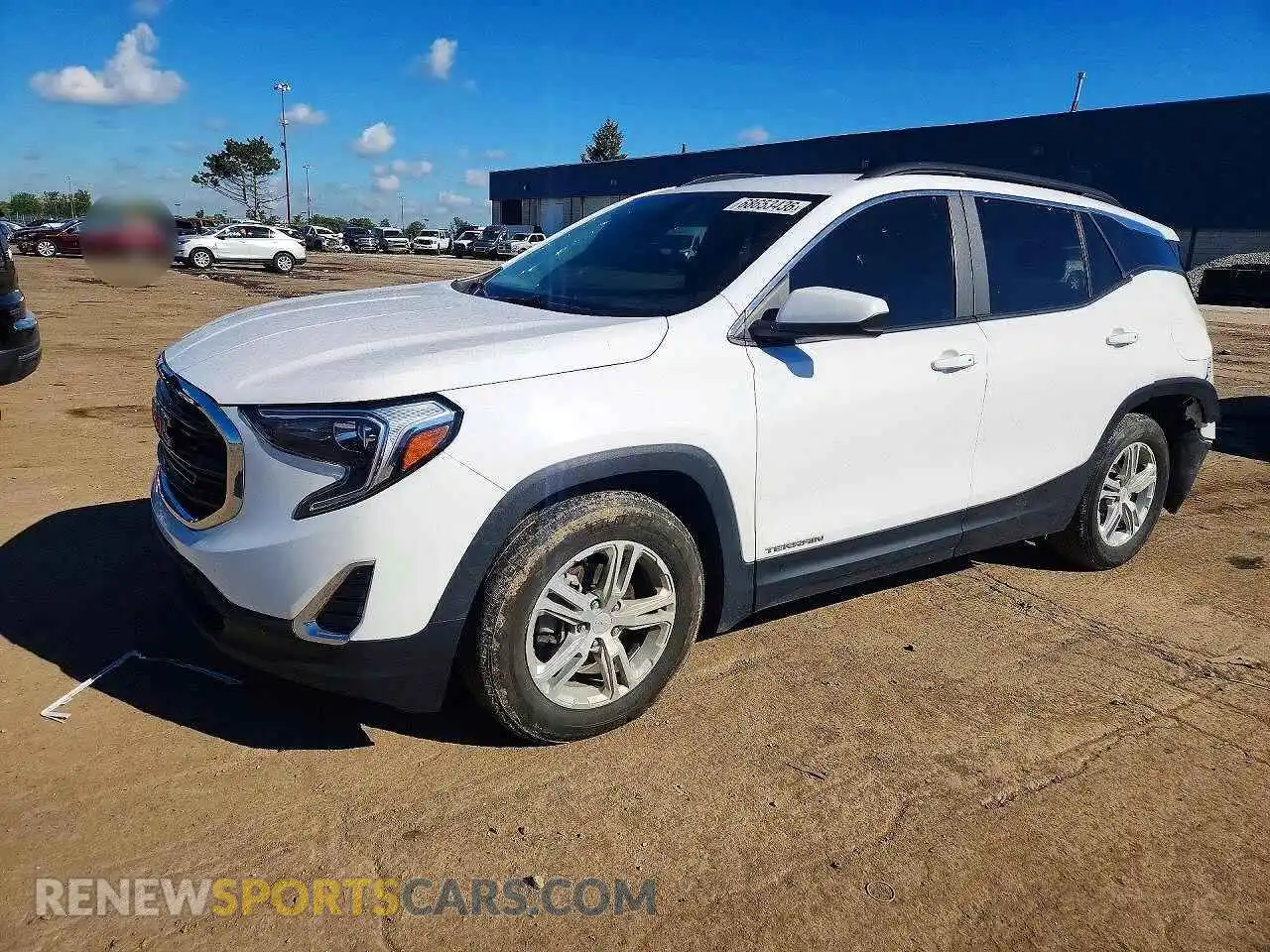 1 Photograph of a damaged car 3GKALMEV9ML310961 GMC TERRAIN 2021