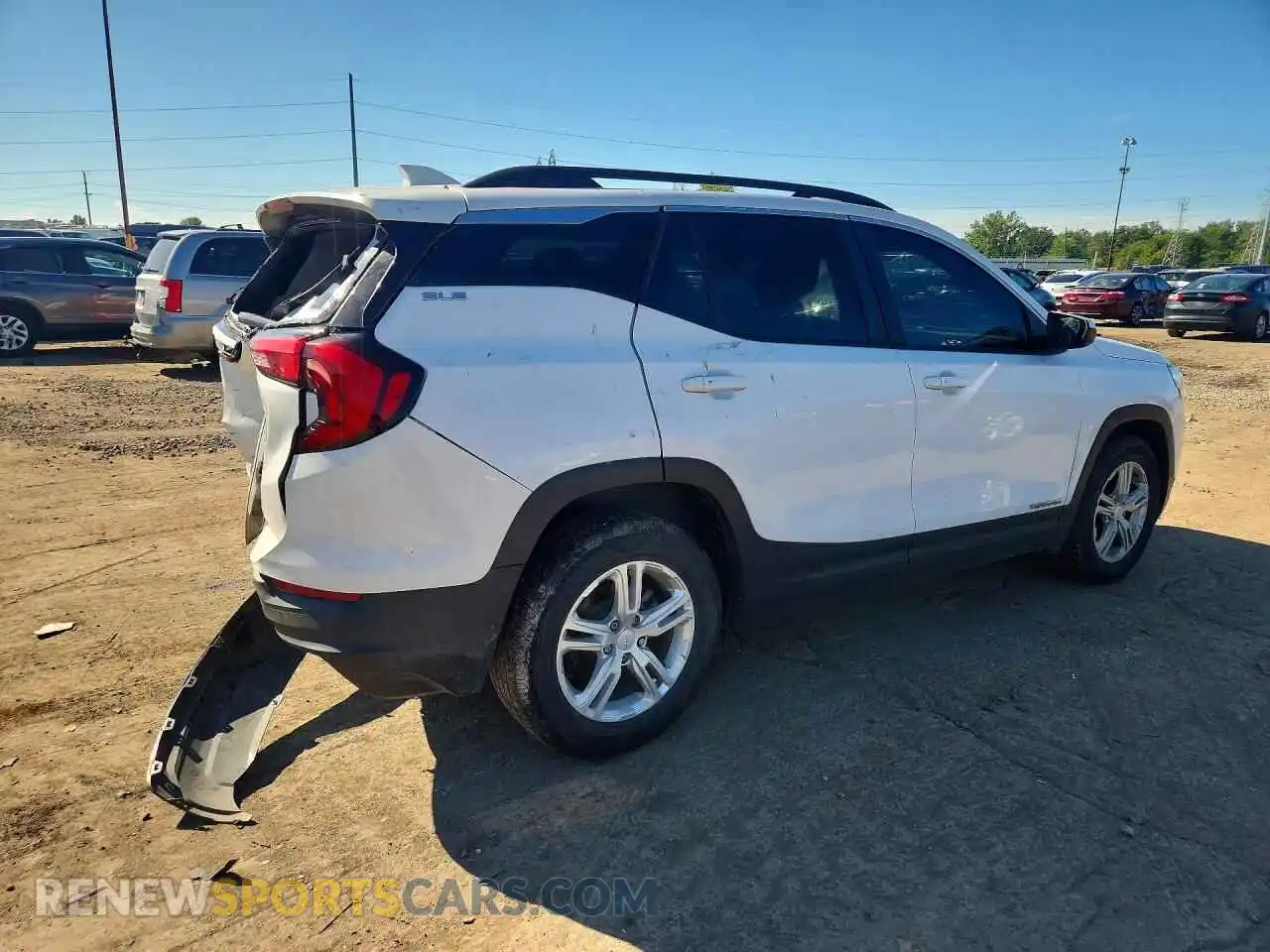 3 Photograph of a damaged car 3GKALMEV9ML310961 GMC TERRAIN 2021