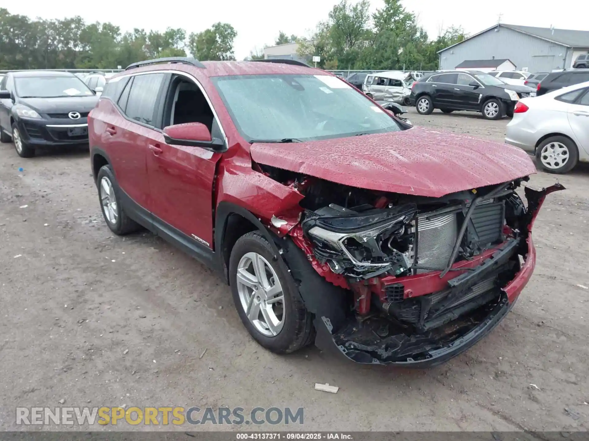 1 fotografías del automóvil dañado 3GKALMEV9ML312290 GMC TERRAIN 2021