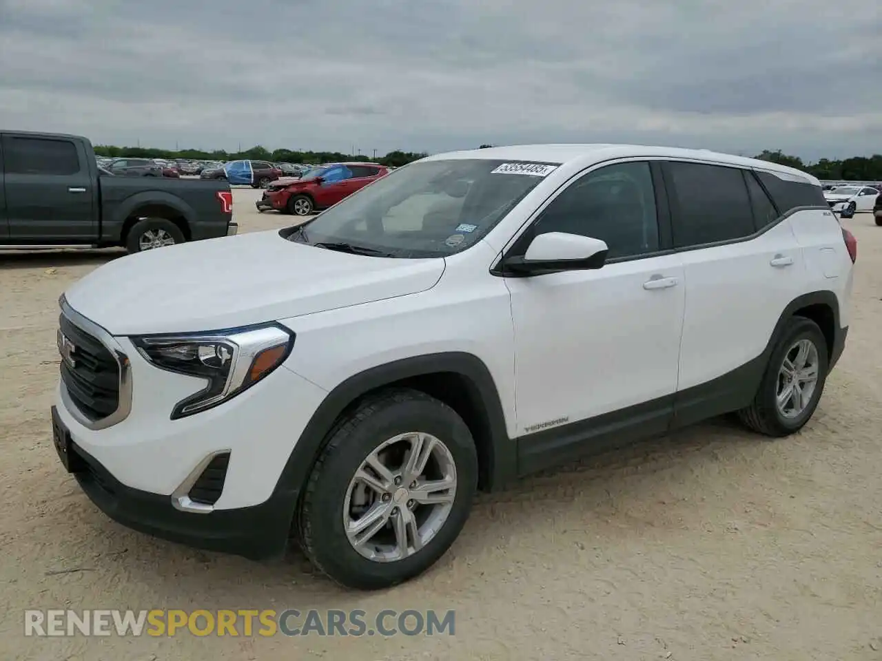 1 Photograph of a damaged car 3GKALMEV9ML340767 GMC TERRAIN 2021