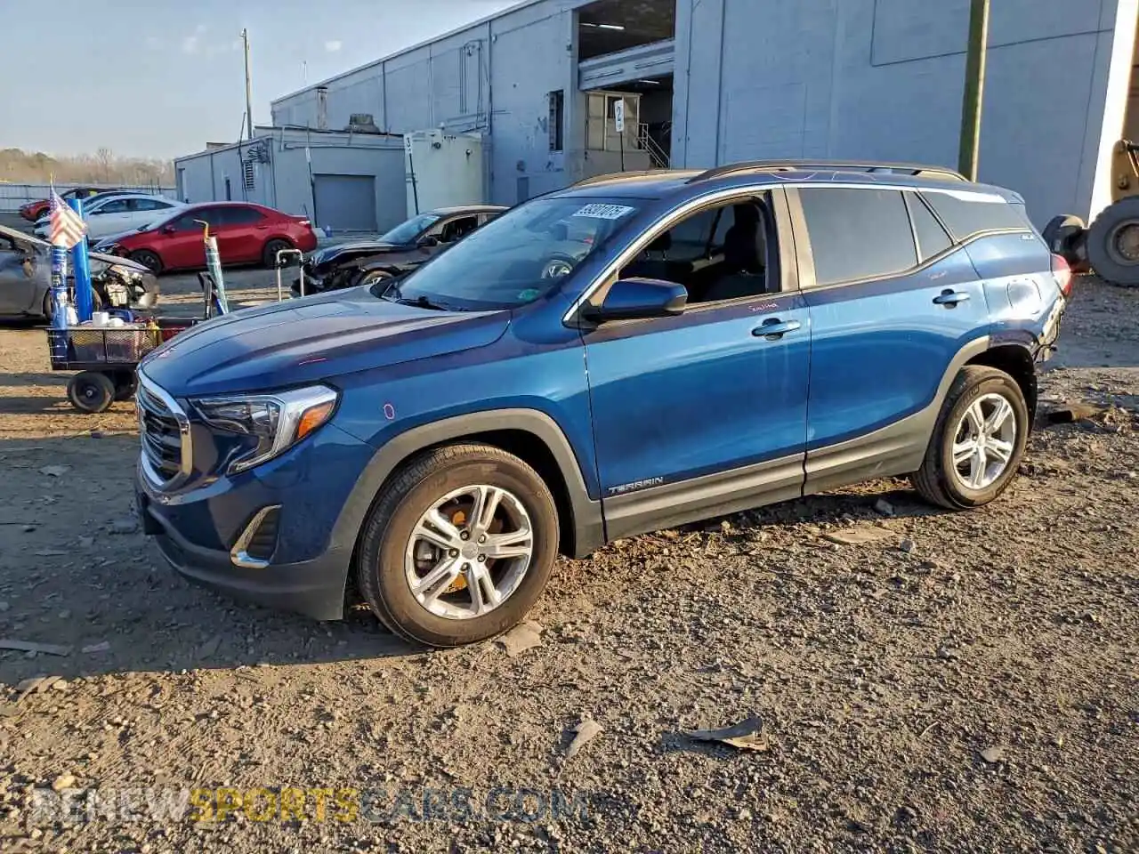 1 Photograph of a damaged car 3GKALMEV9ML364051 GMC TERRAIN 2021