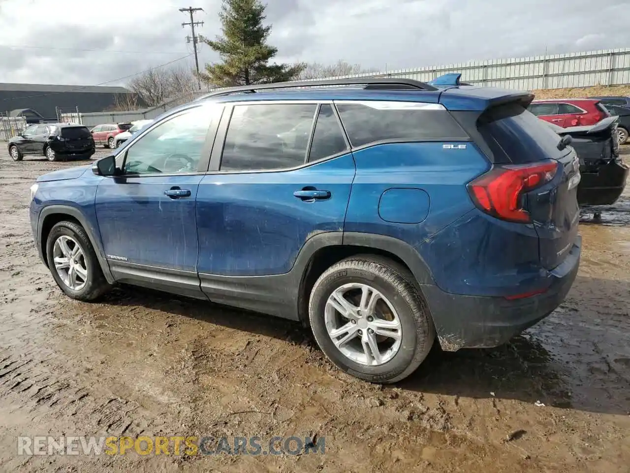 2 Photograph of a damaged car 3GKALMEV9ML364356 GMC TERRAIN 2021