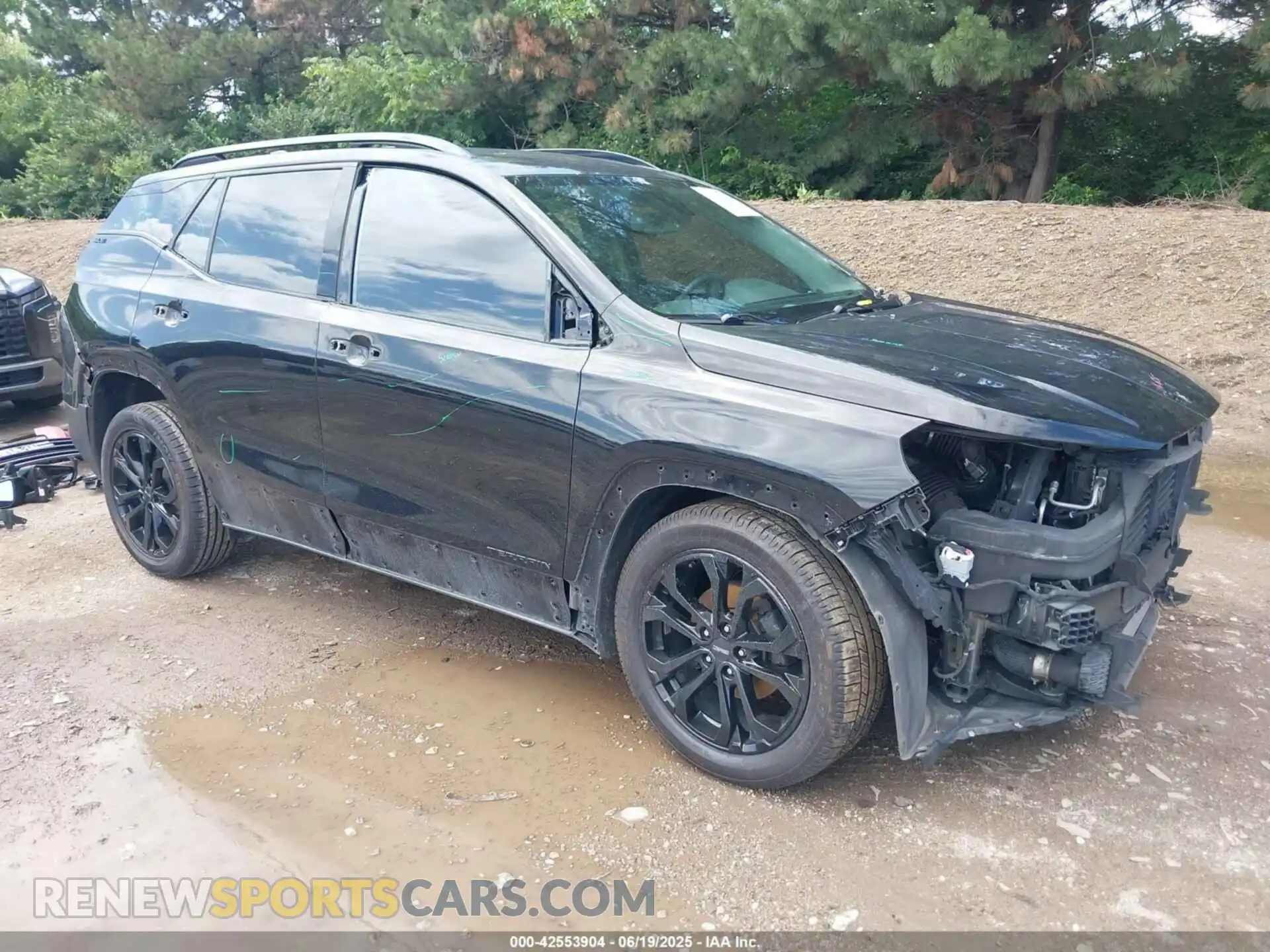 1 Photograph of a damaged car 3GKALMEV9ML395168 GMC TERRAIN 2021