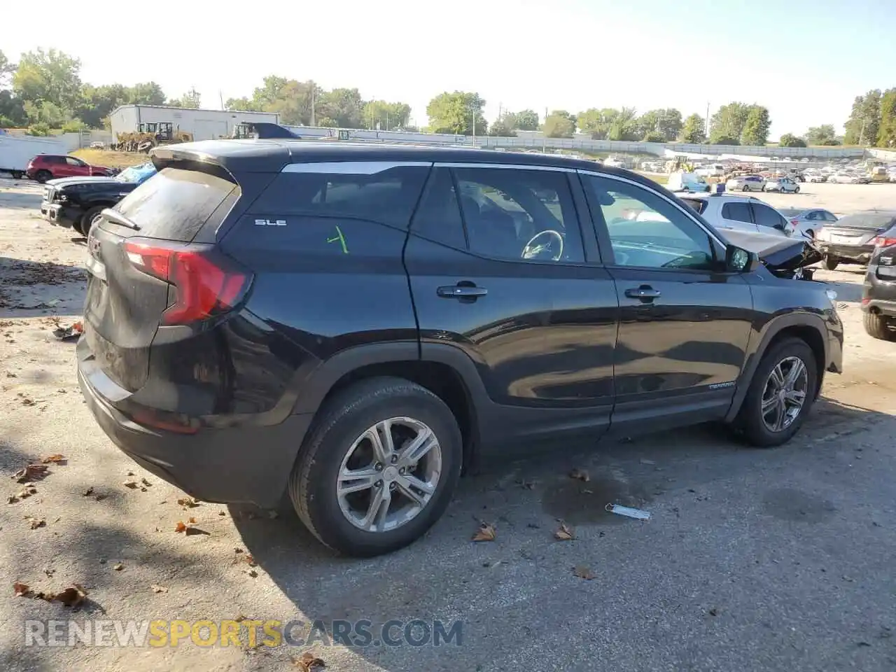 3 Photograph of a damaged car 3GKALMEV9ML396966 GMC TERRAIN 2021