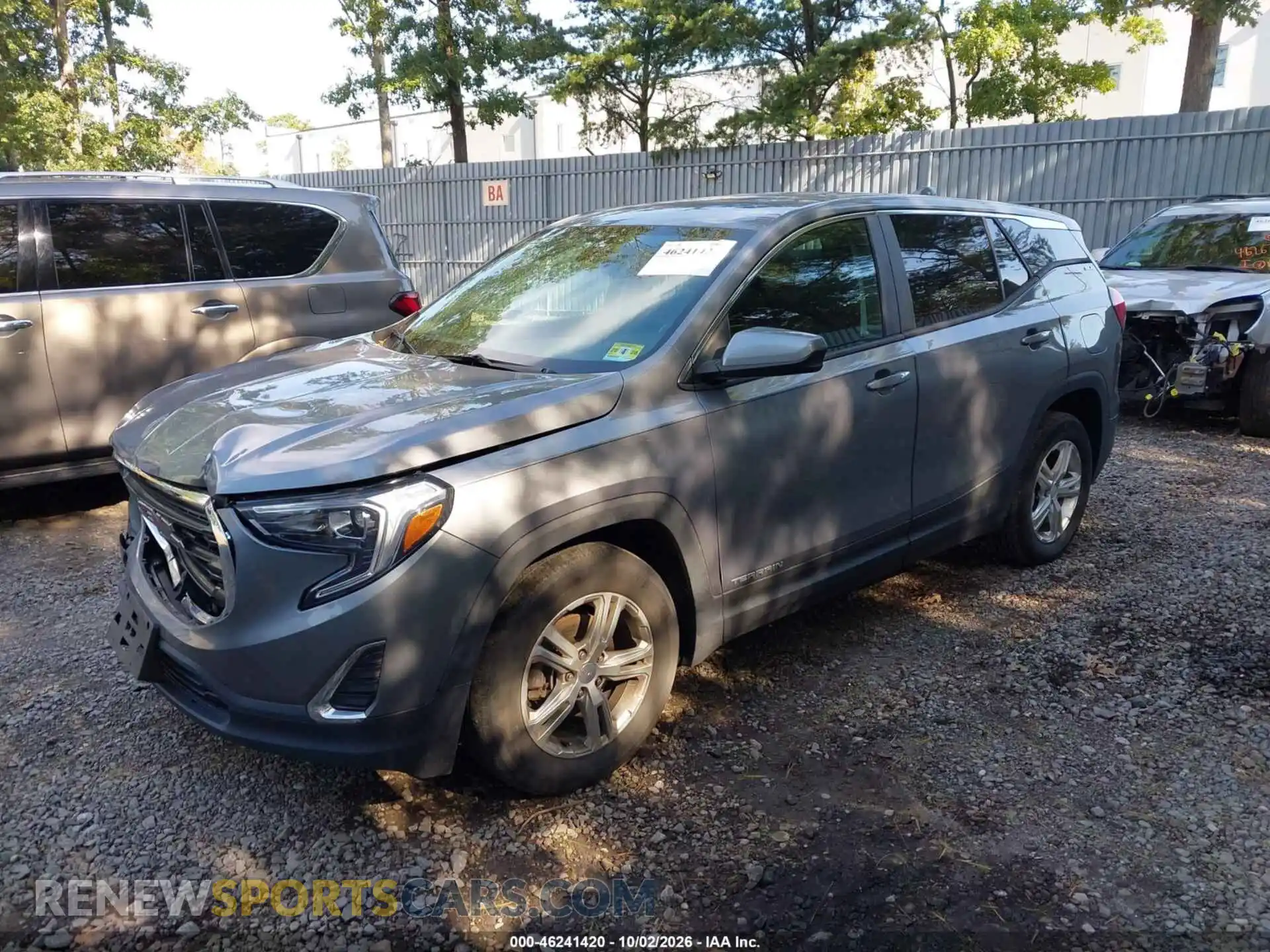2 Photograph of a damaged car 3GKALMEVXML316557 GMC TERRAIN 2021