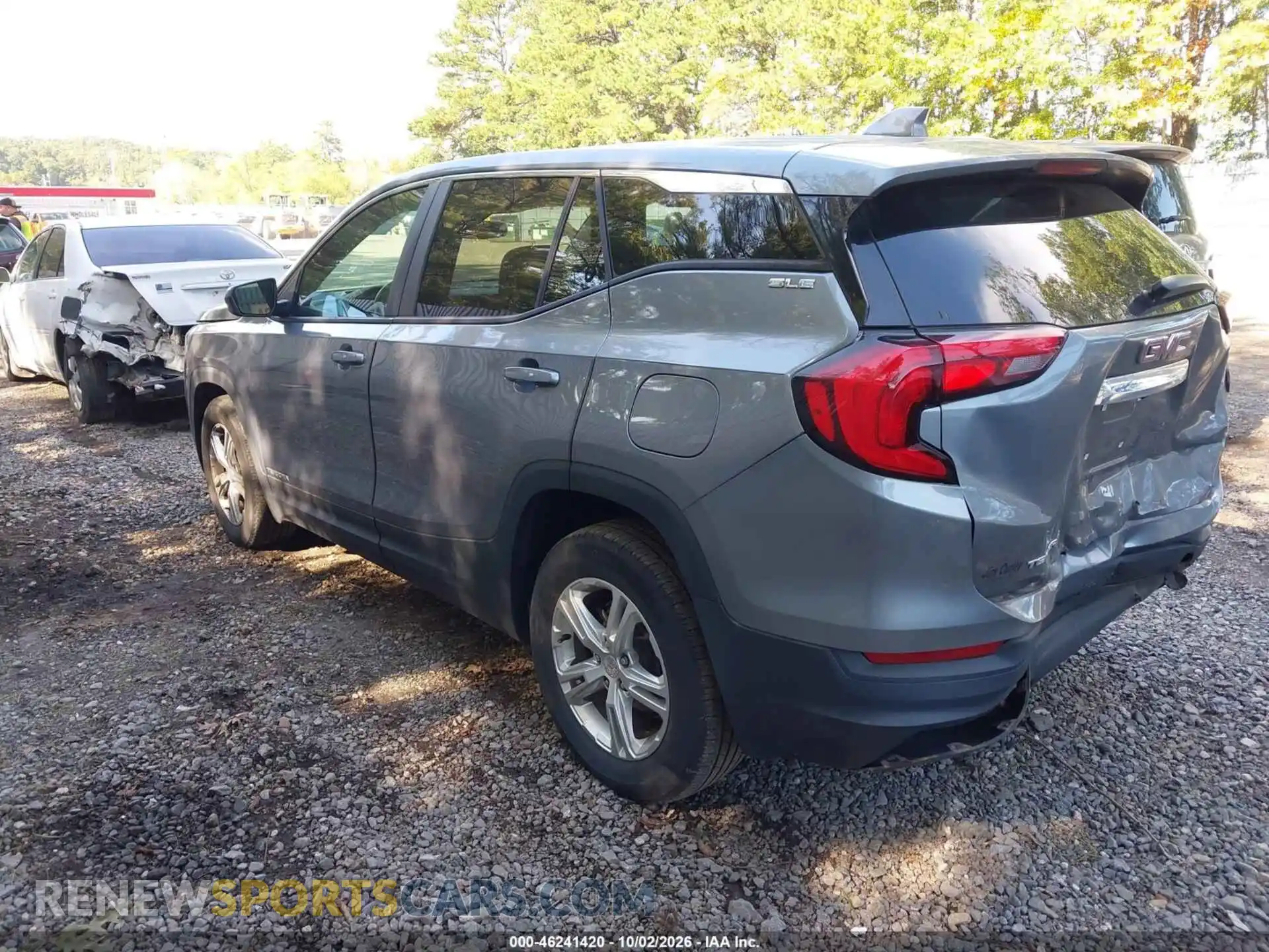 3 Photograph of a damaged car 3GKALMEVXML316557 GMC TERRAIN 2021