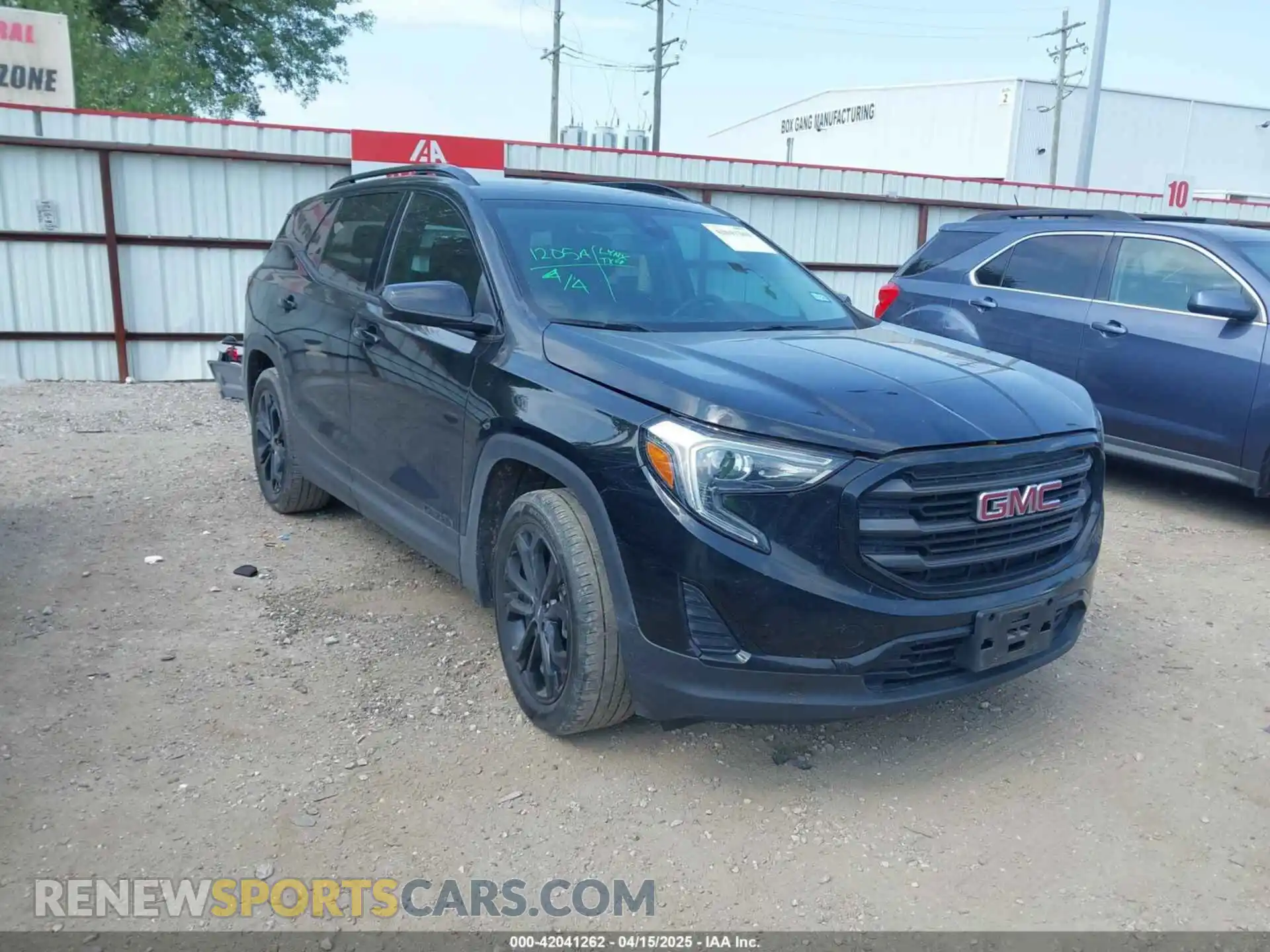 1 Photograph of a damaged car 3GKALMEVXML344634 GMC TERRAIN 2021
