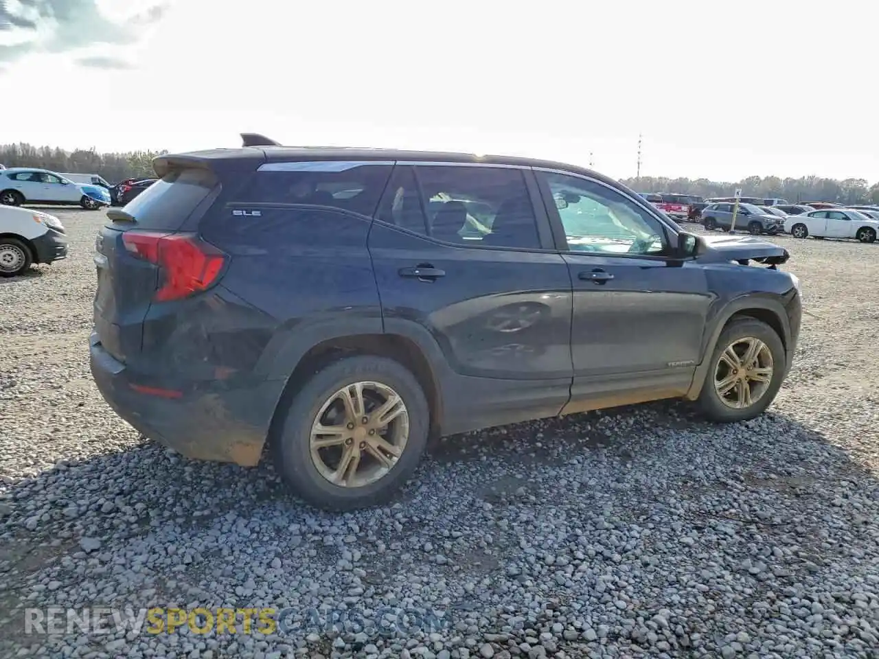 3 Photograph of a damaged car 3GKALMEVXML395065 GMC TERRAIN 2021