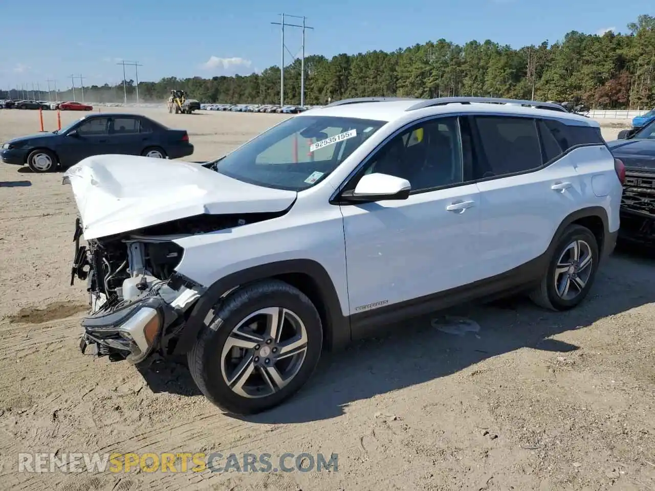 1 Photograph of a damaged car 3GKALPEV0ML303754 GMC TERRAIN 2021