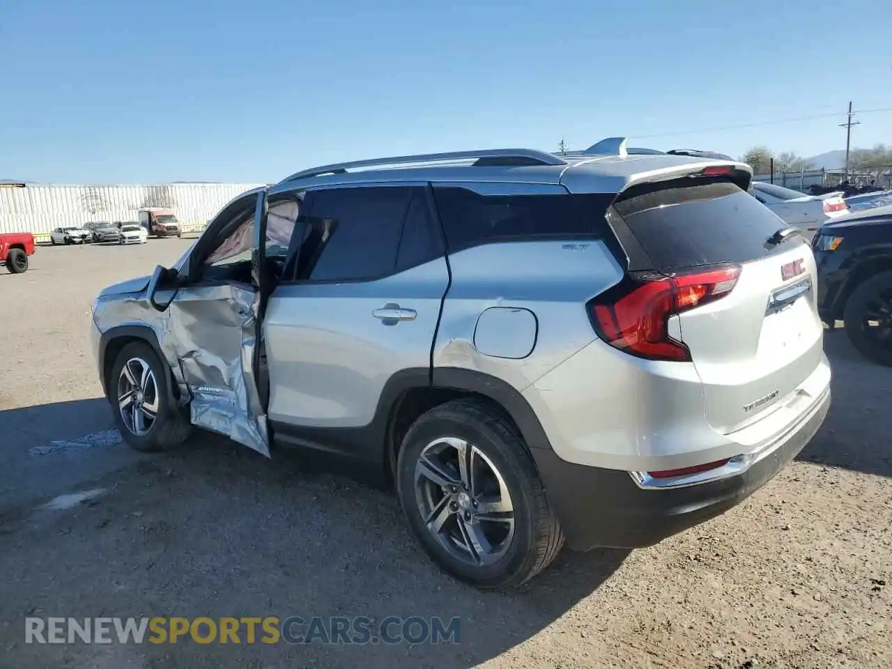 2 Photograph of a damaged car 3GKALPEV0ML326323 GMC TERRAIN 2021